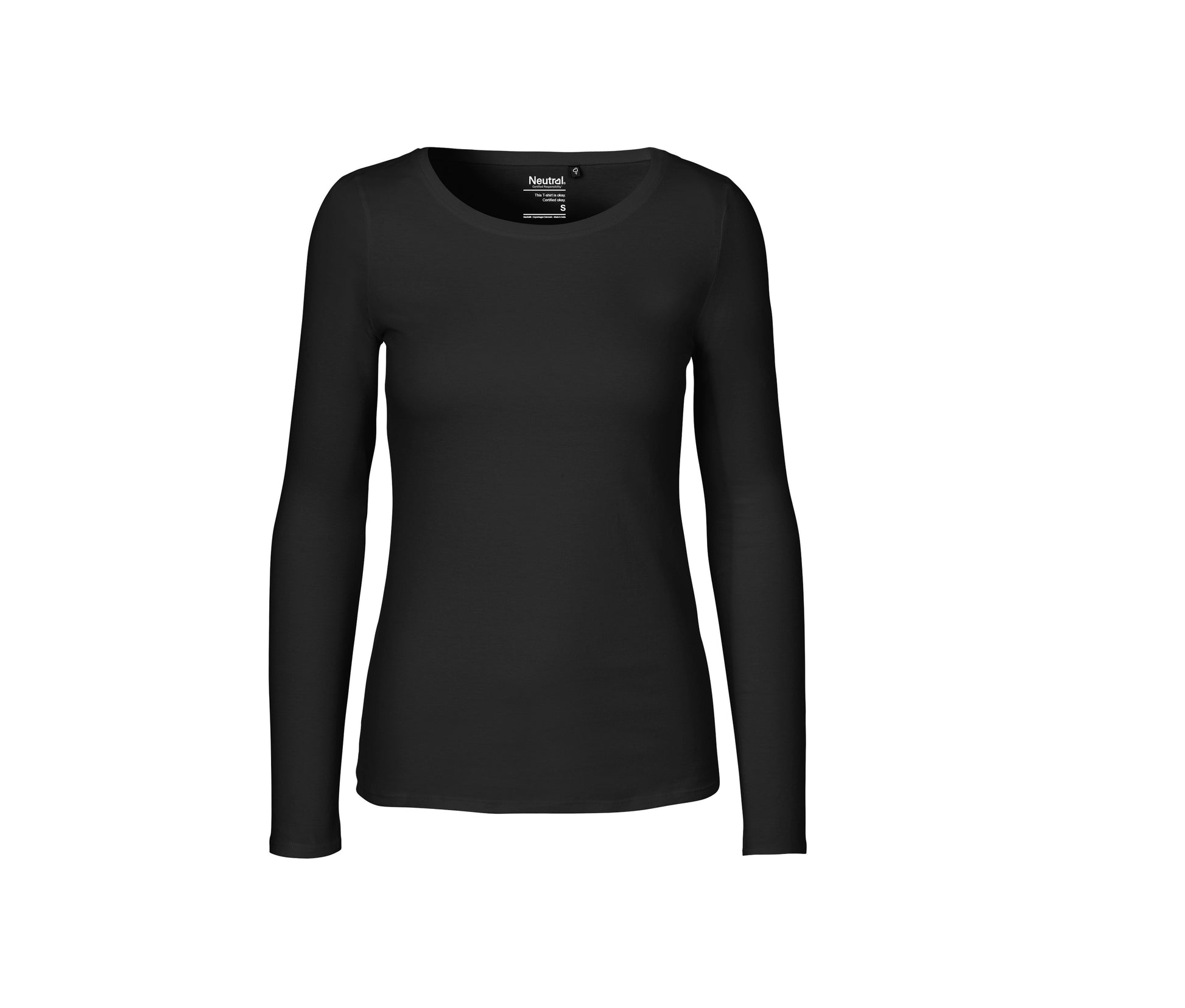 Tee-Shirt Manches Longues Femme - Black