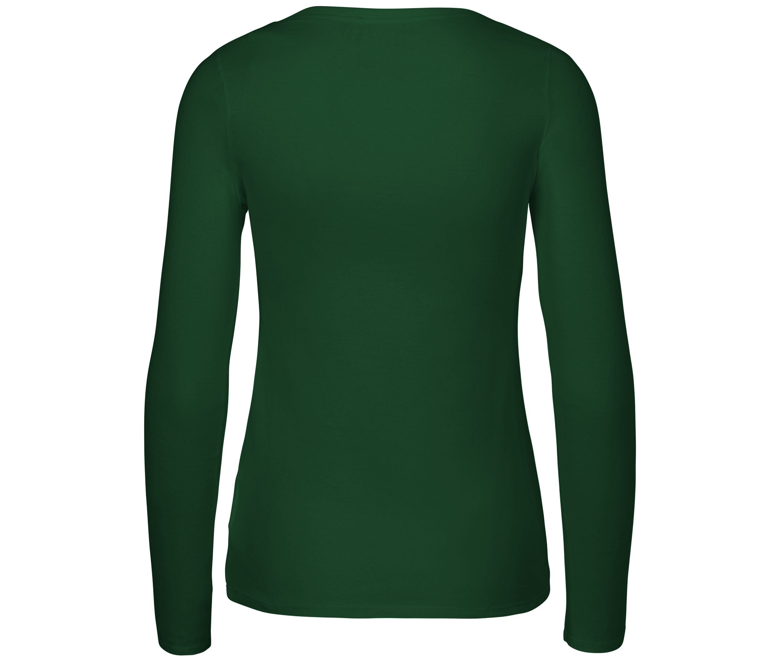 Tee-Shirt Manches Longues Femme - Bottle Green