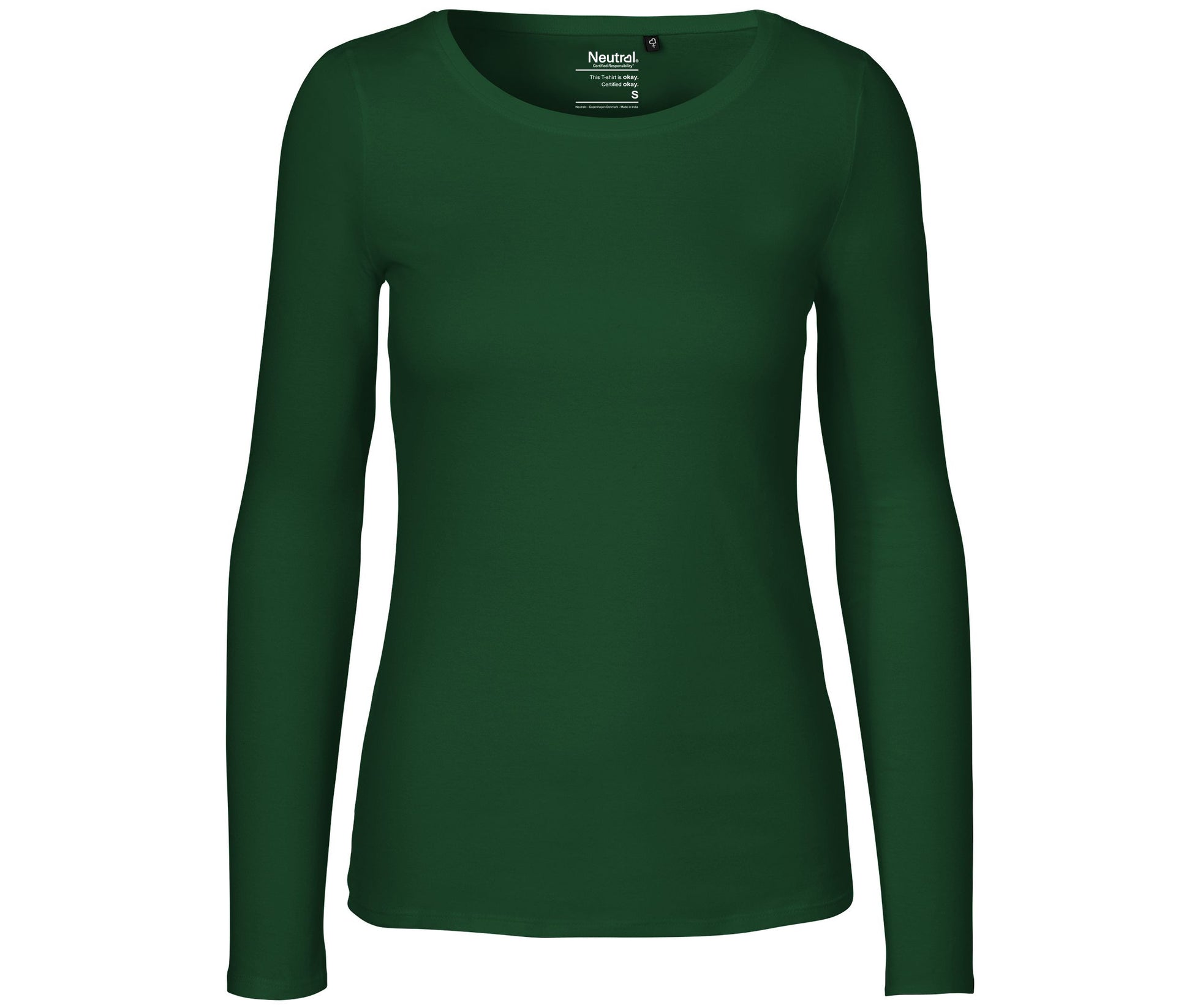 Tee-Shirt Manches Longues Femme - Bottle Green