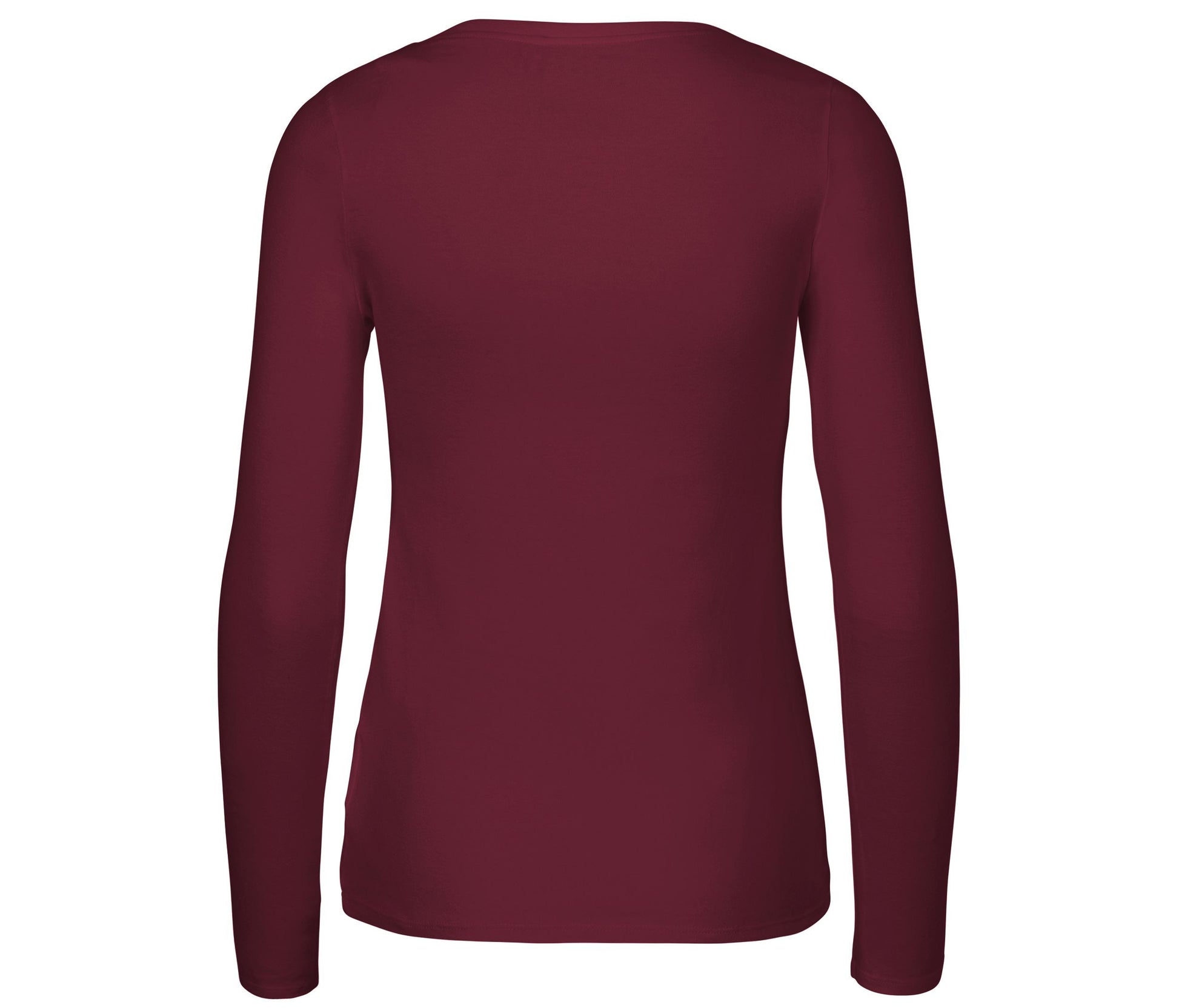 Tee-Shirt Manches Longues Femme - Burgundy