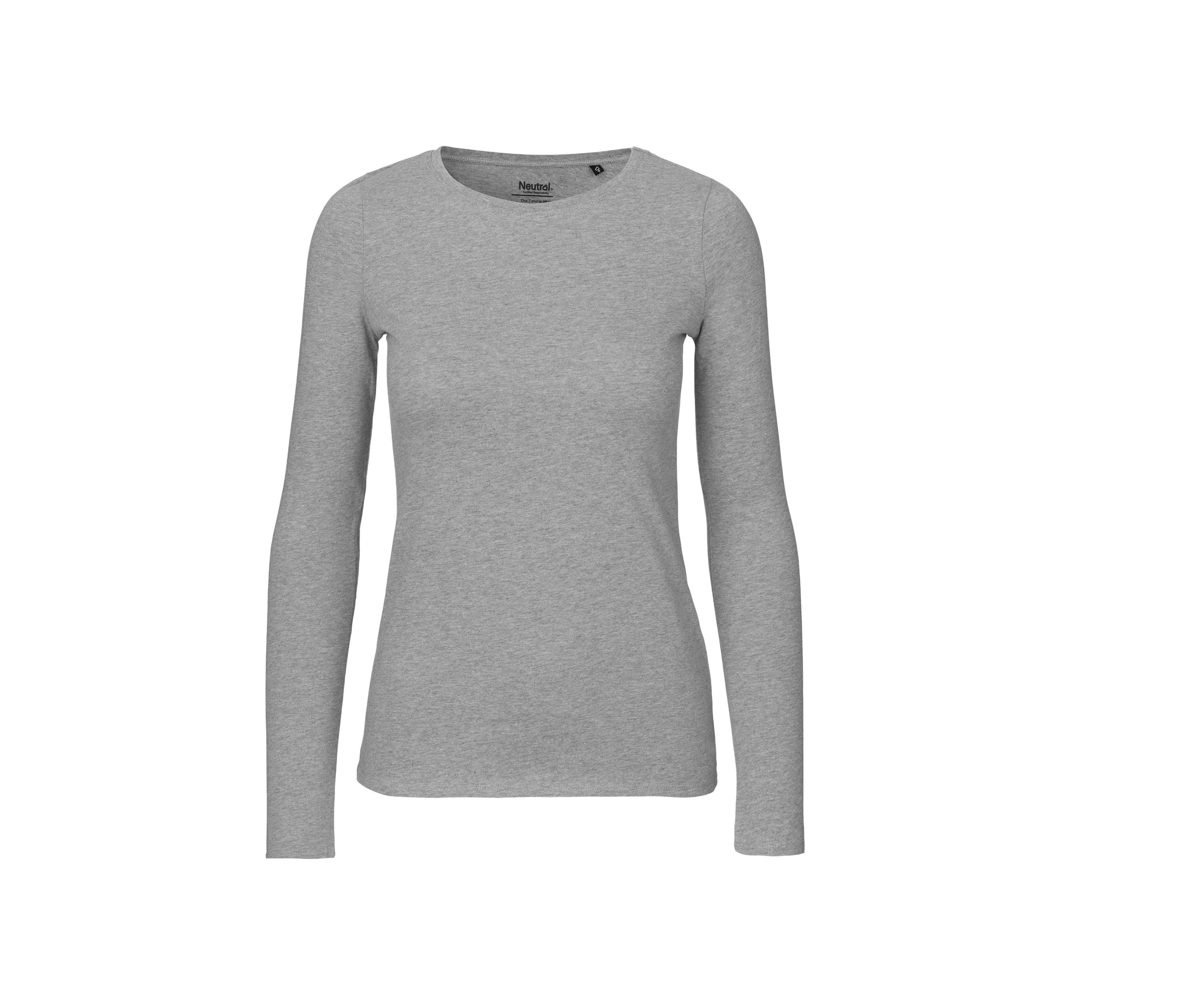 Tee-Shirt Manches Longues Femme - Sport Grey