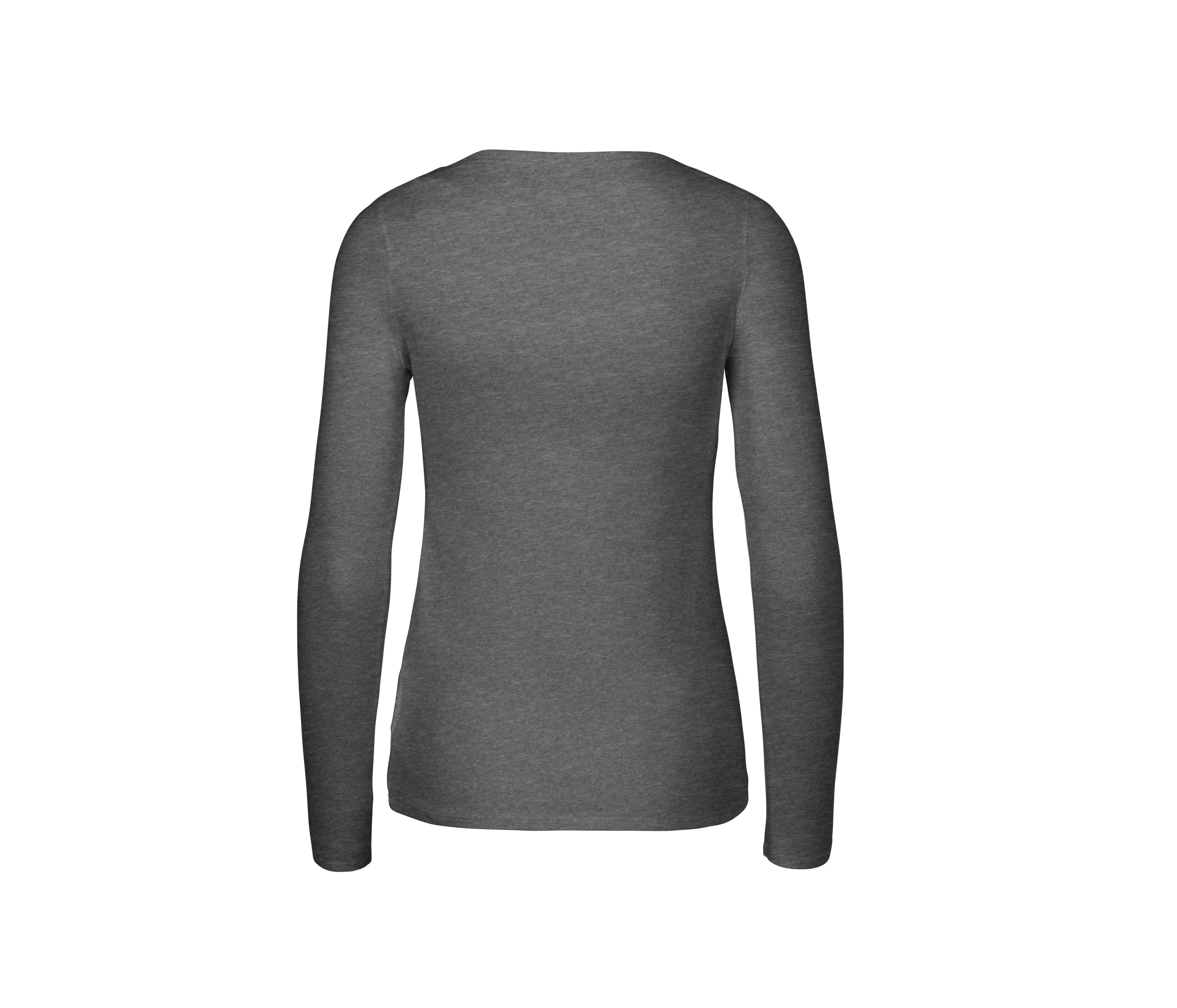 Tee-Shirt Manches Longues Femme - Dark Heather