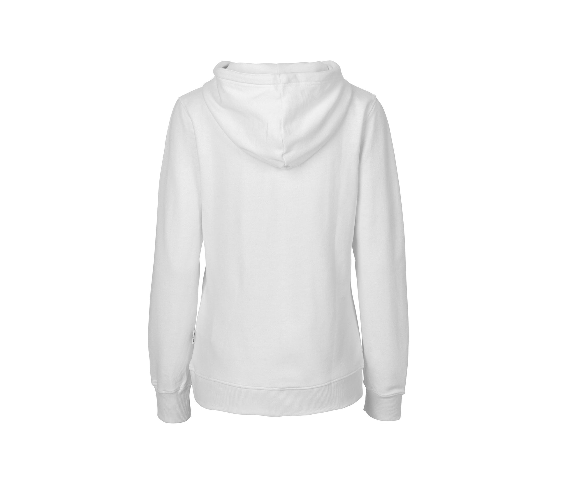 Sweat Capuche Zippé Femme - White