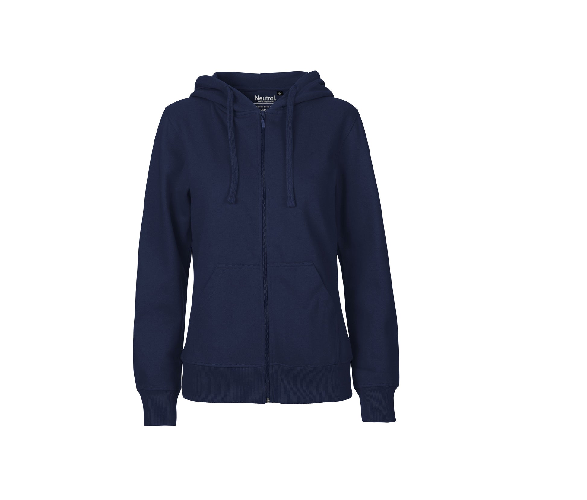 Sweat Capuche Zippé Femme - Navy