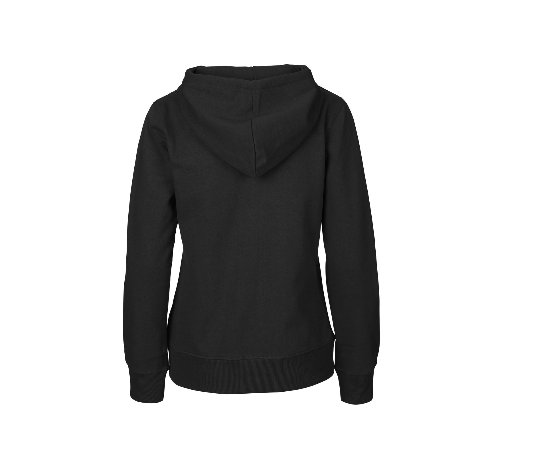 Sweat Capuche Zippé Femme - Black