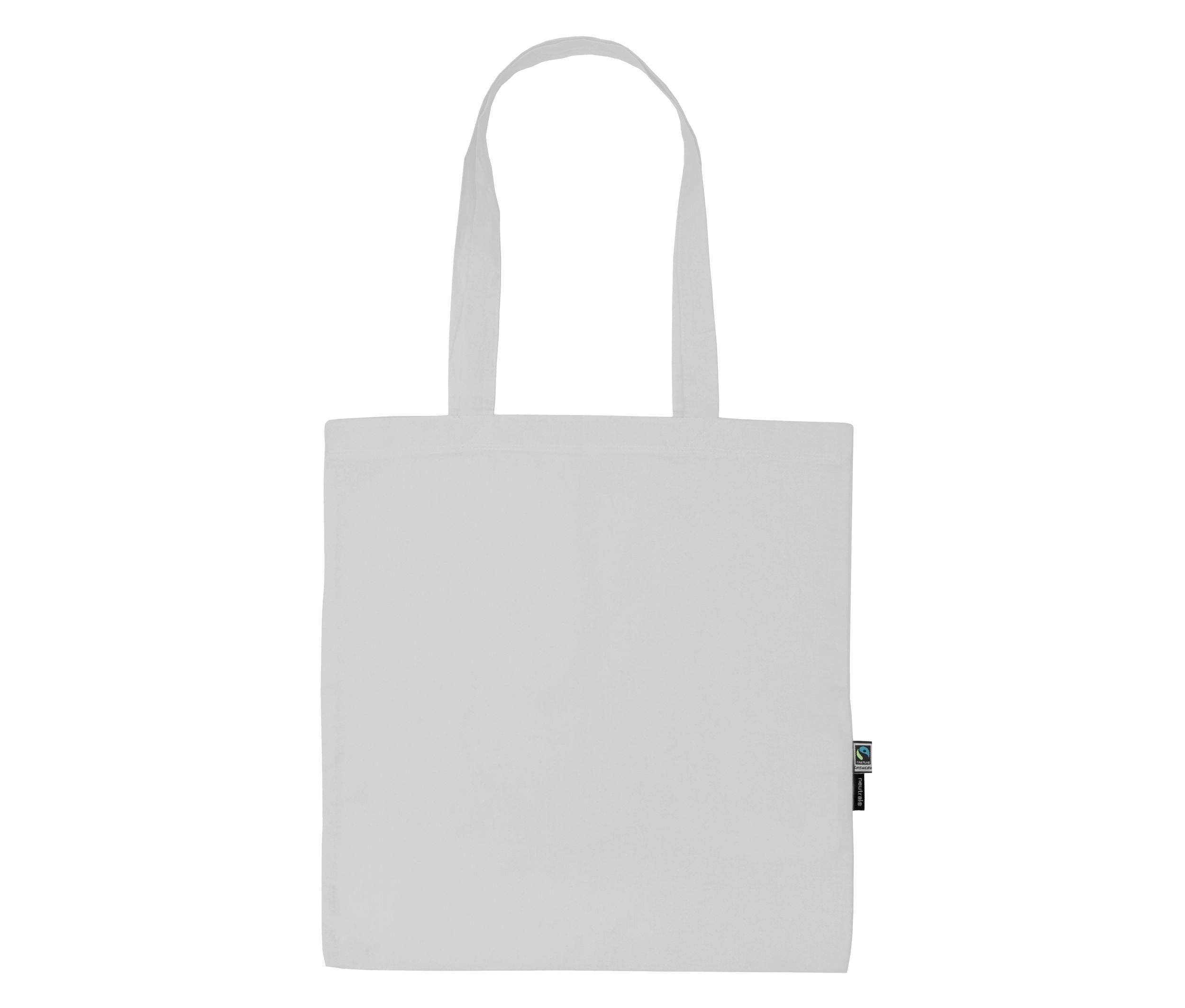Sac Shopping Anses Longues - White