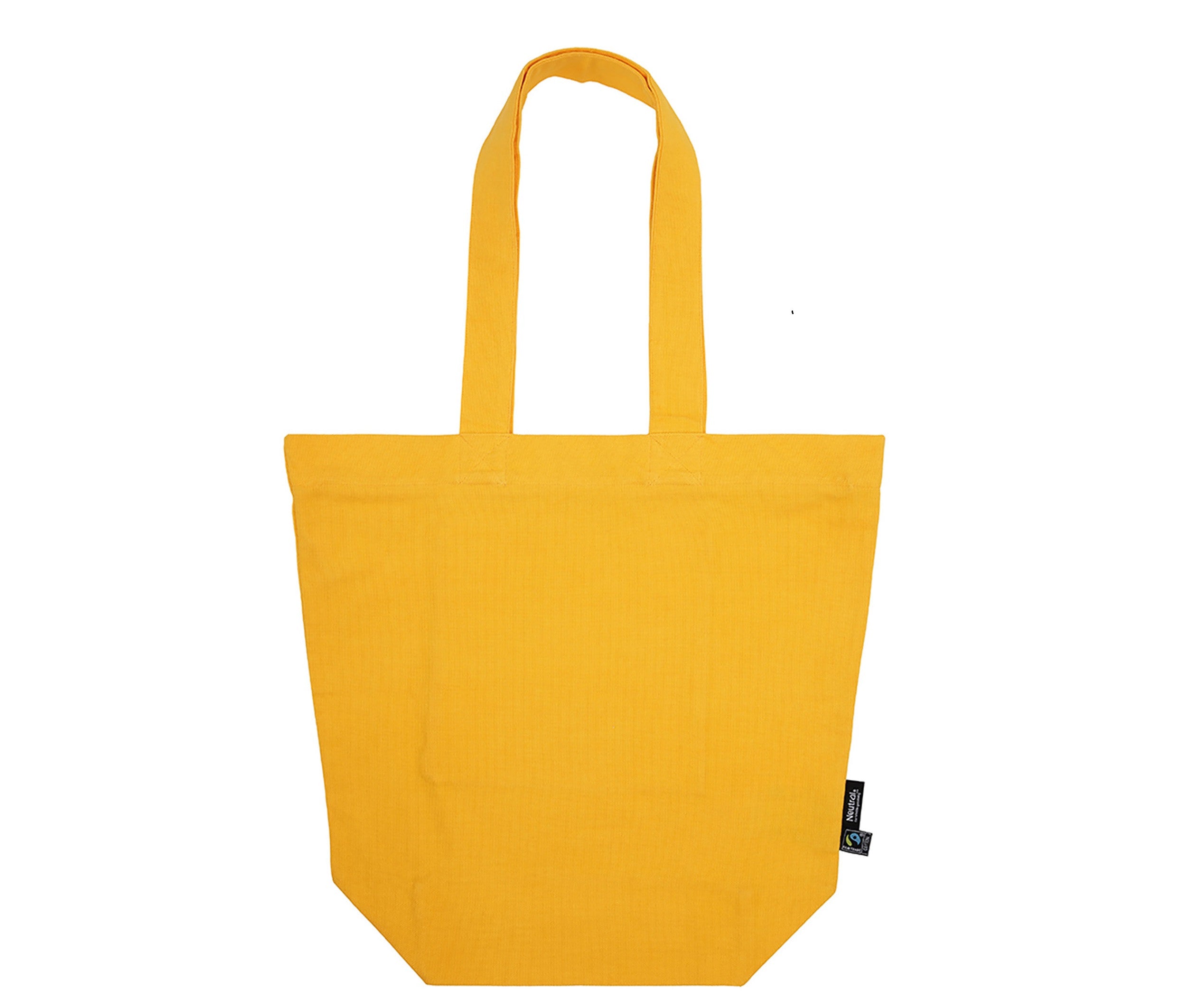 Sac Shopping Avec Fermeture Zippée - Okay Orange