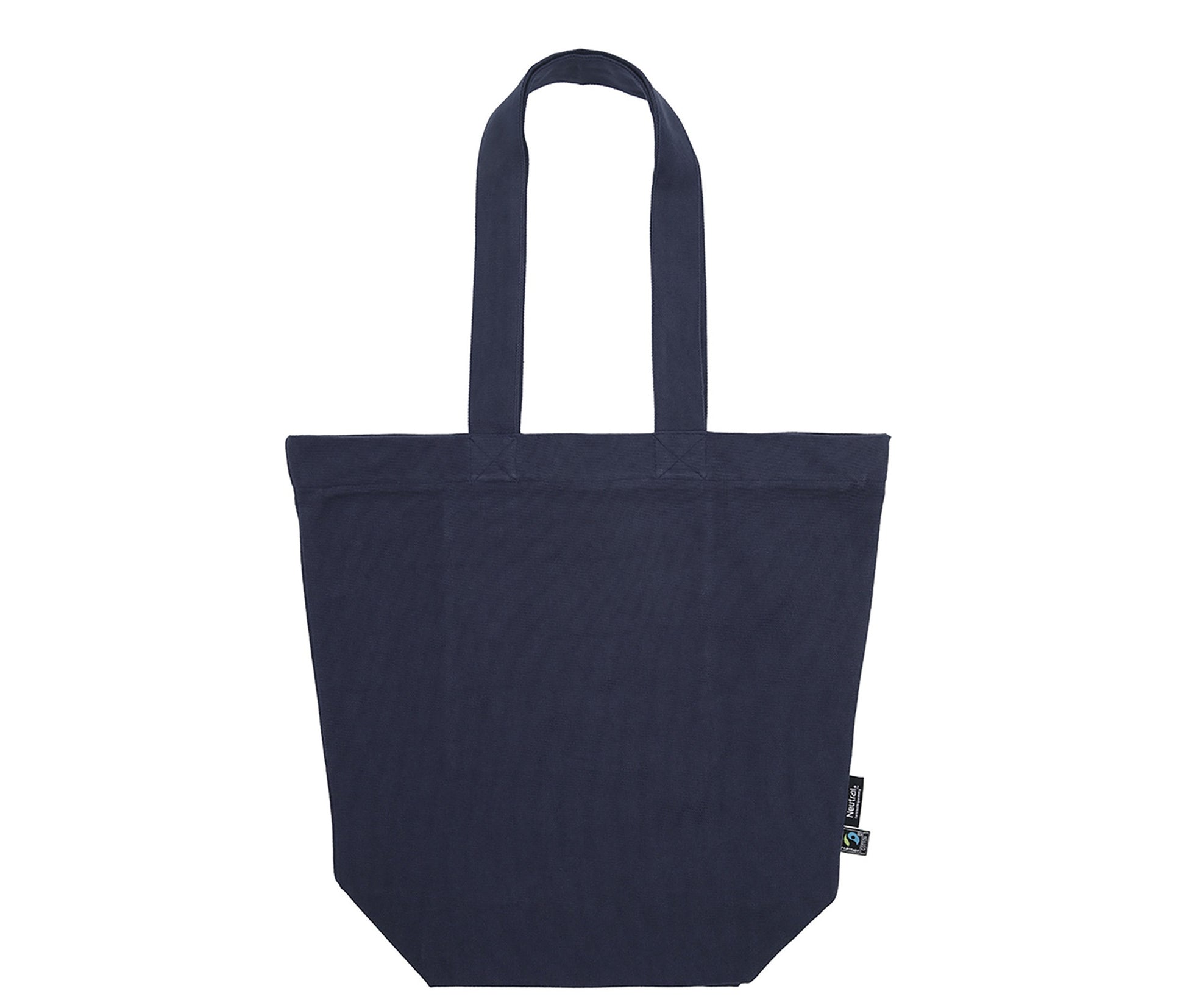 Sac Shopping Avec Fermeture Zippée - Navy