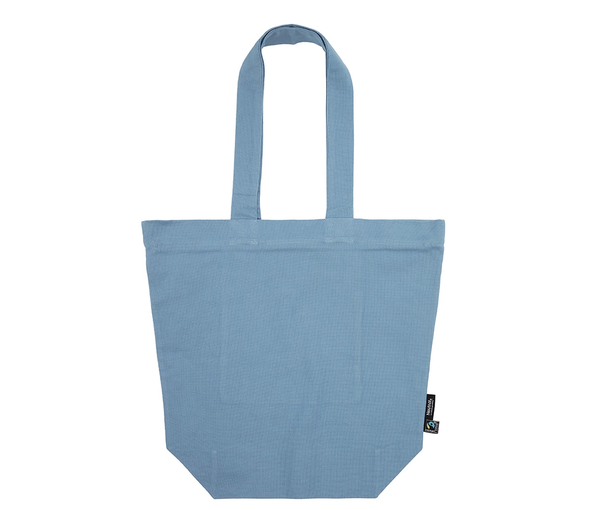 Sac Shopping Avec Fermeture Zippée - Dusty Indigo