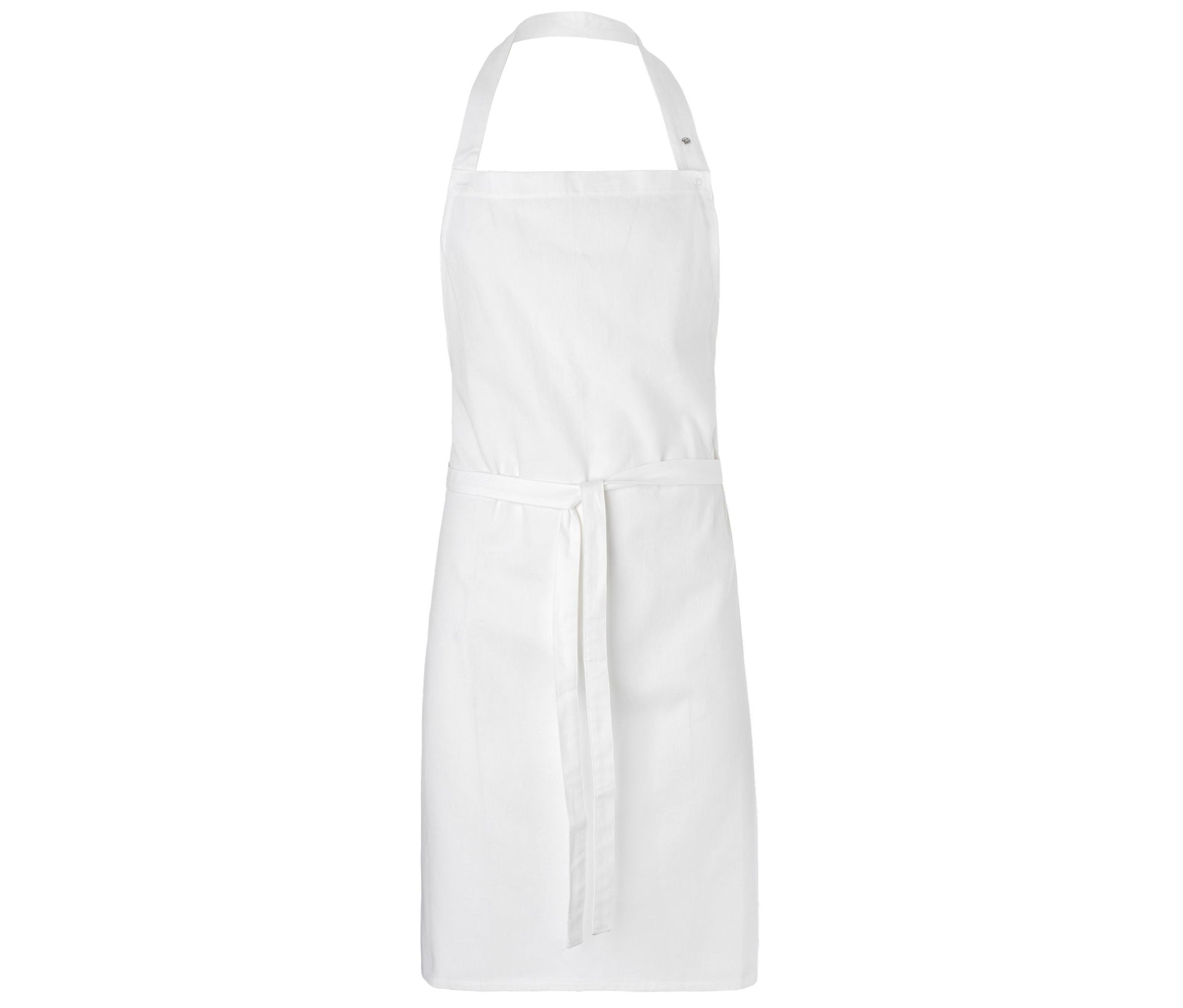 Tablier en Coton Biologique et Commerce Équitable - White
