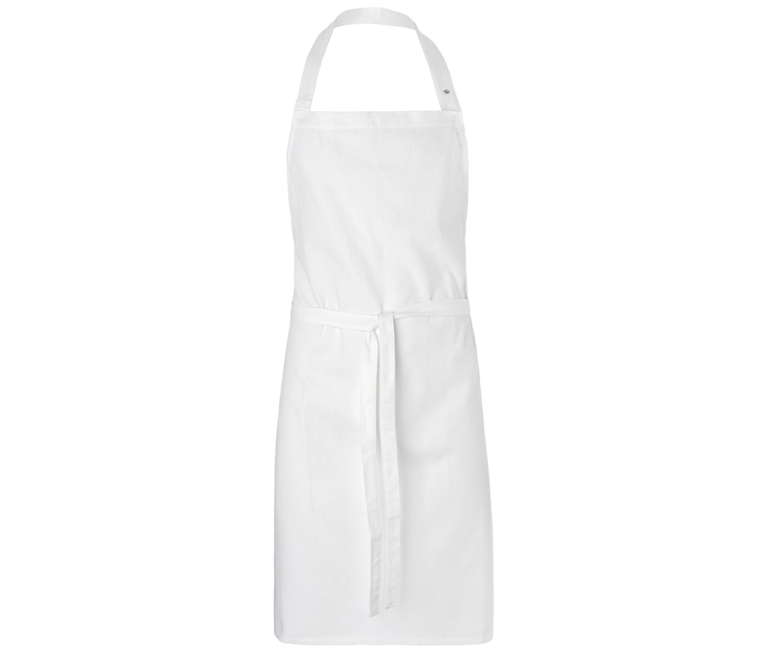 Tablier en Coton Biologique et Commerce Équitable - White