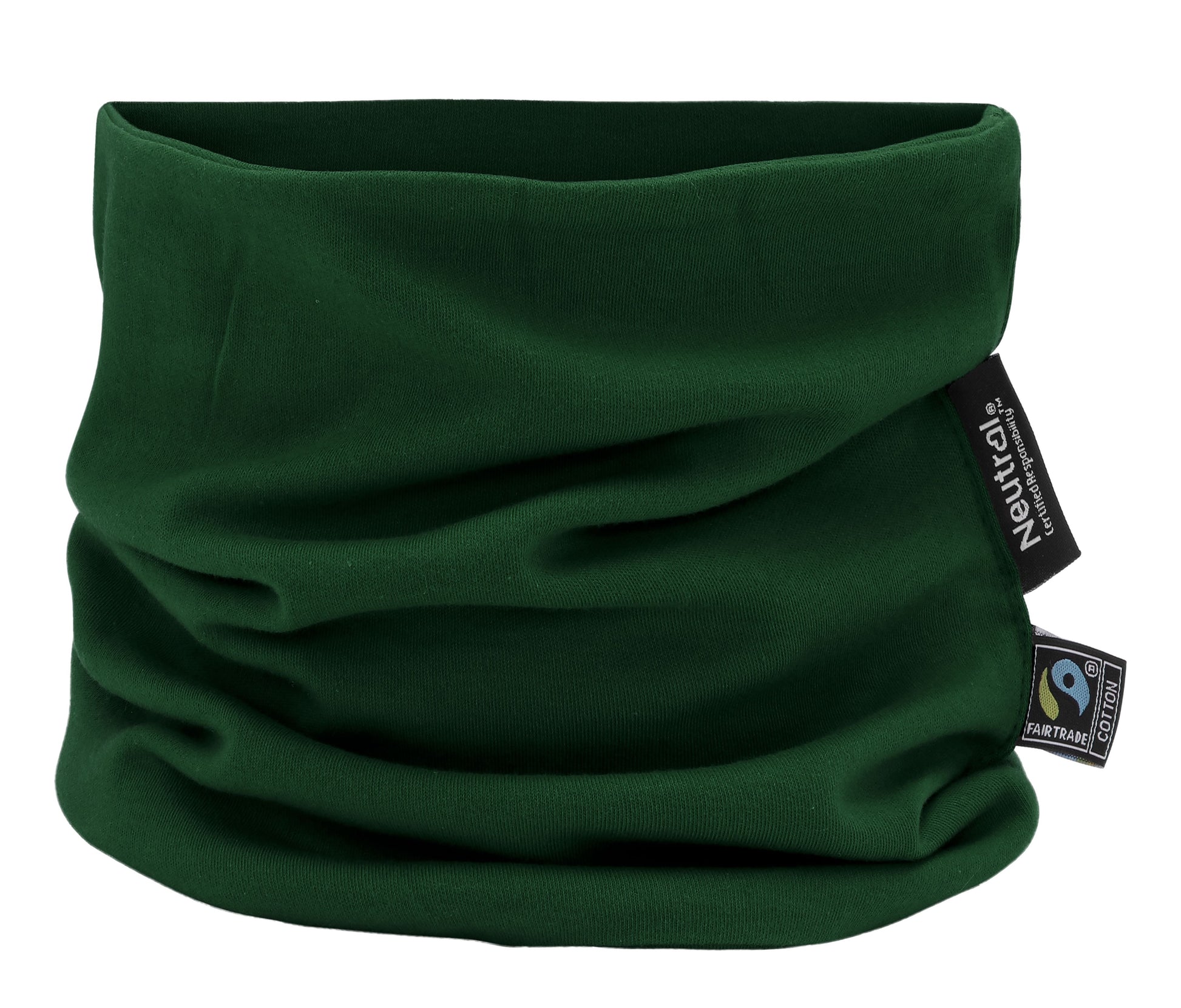 Snood en Coton - Bottle Green