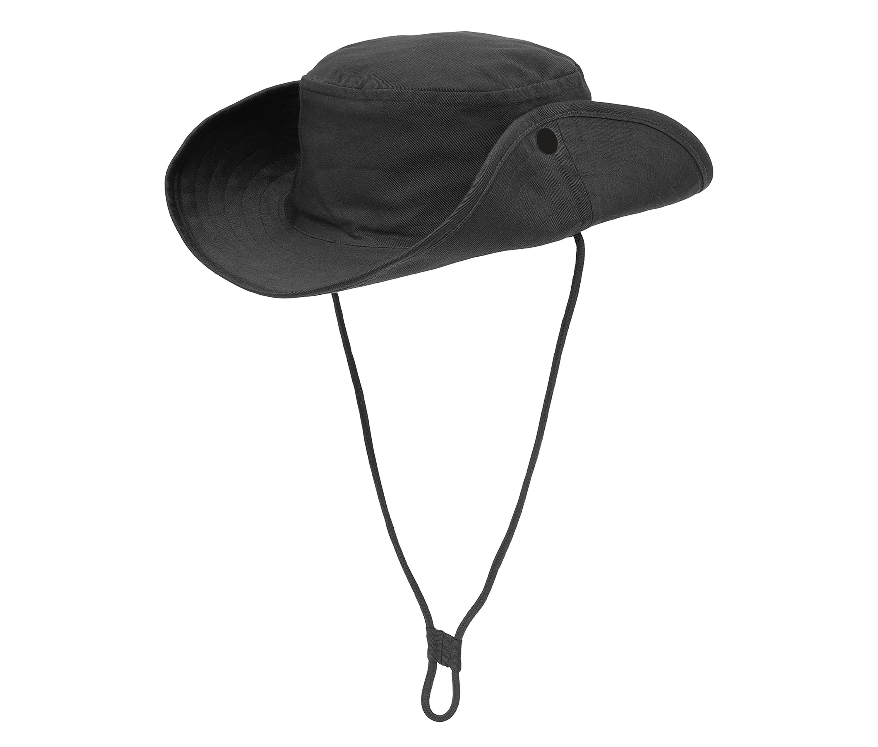 Safari Bucket Hat - Black