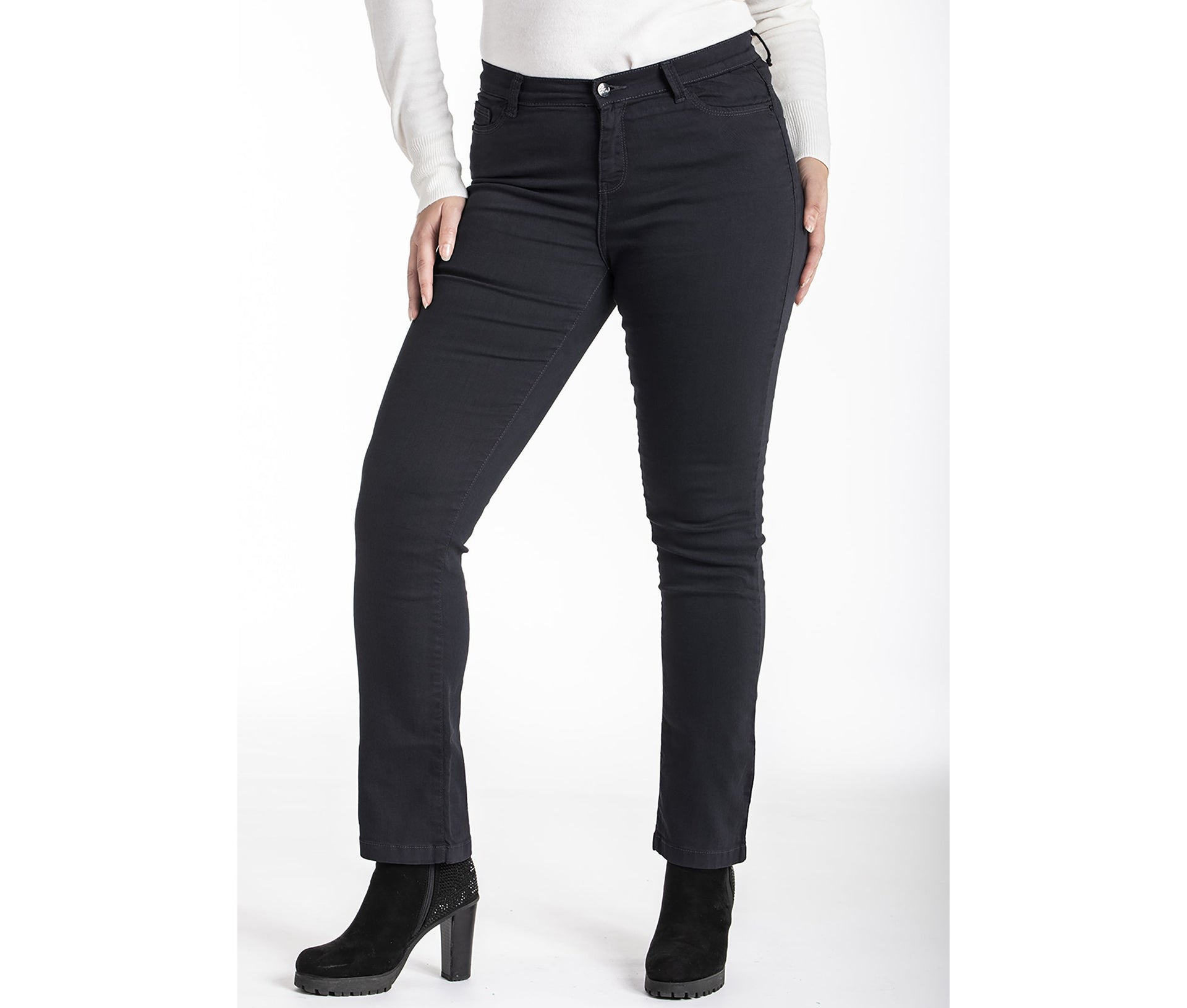 Jean Taille Haute - Black