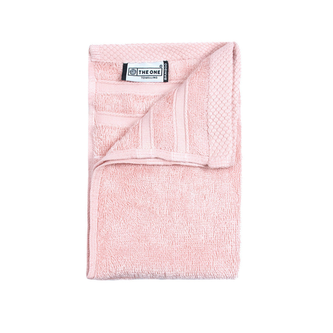 Serviette Pour Invités en Bambou - Salmon