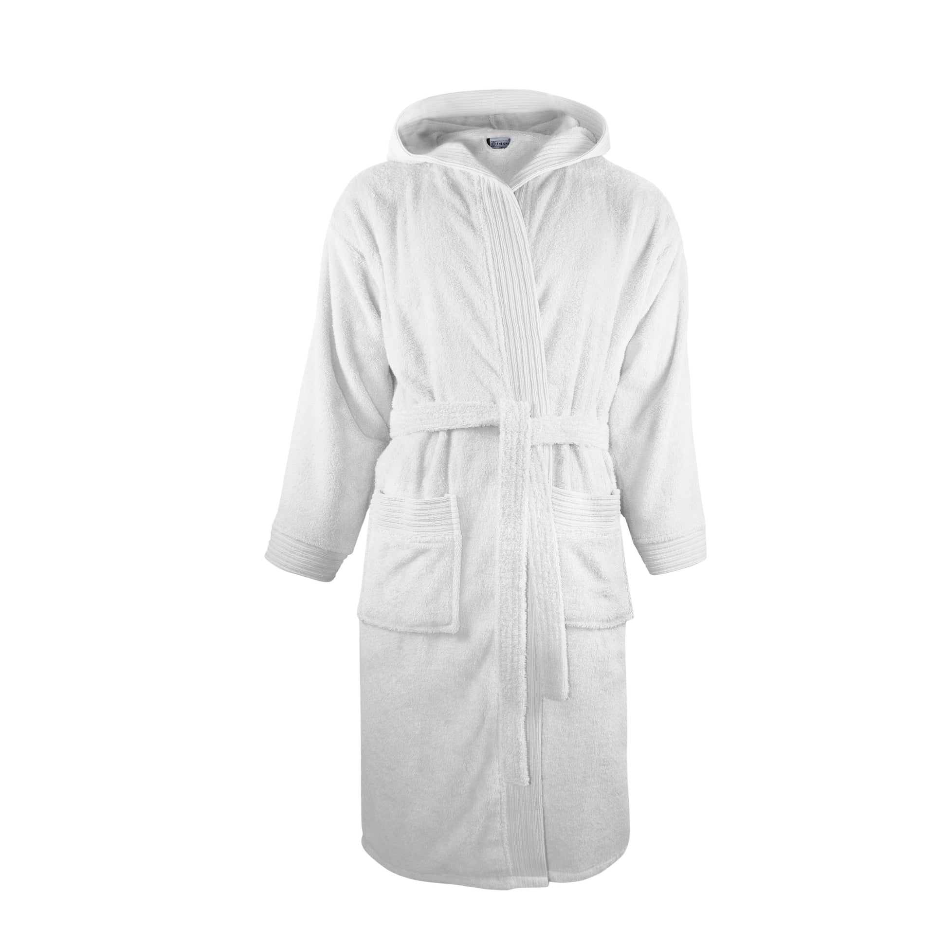 Peignoir à Capuche Classic - White