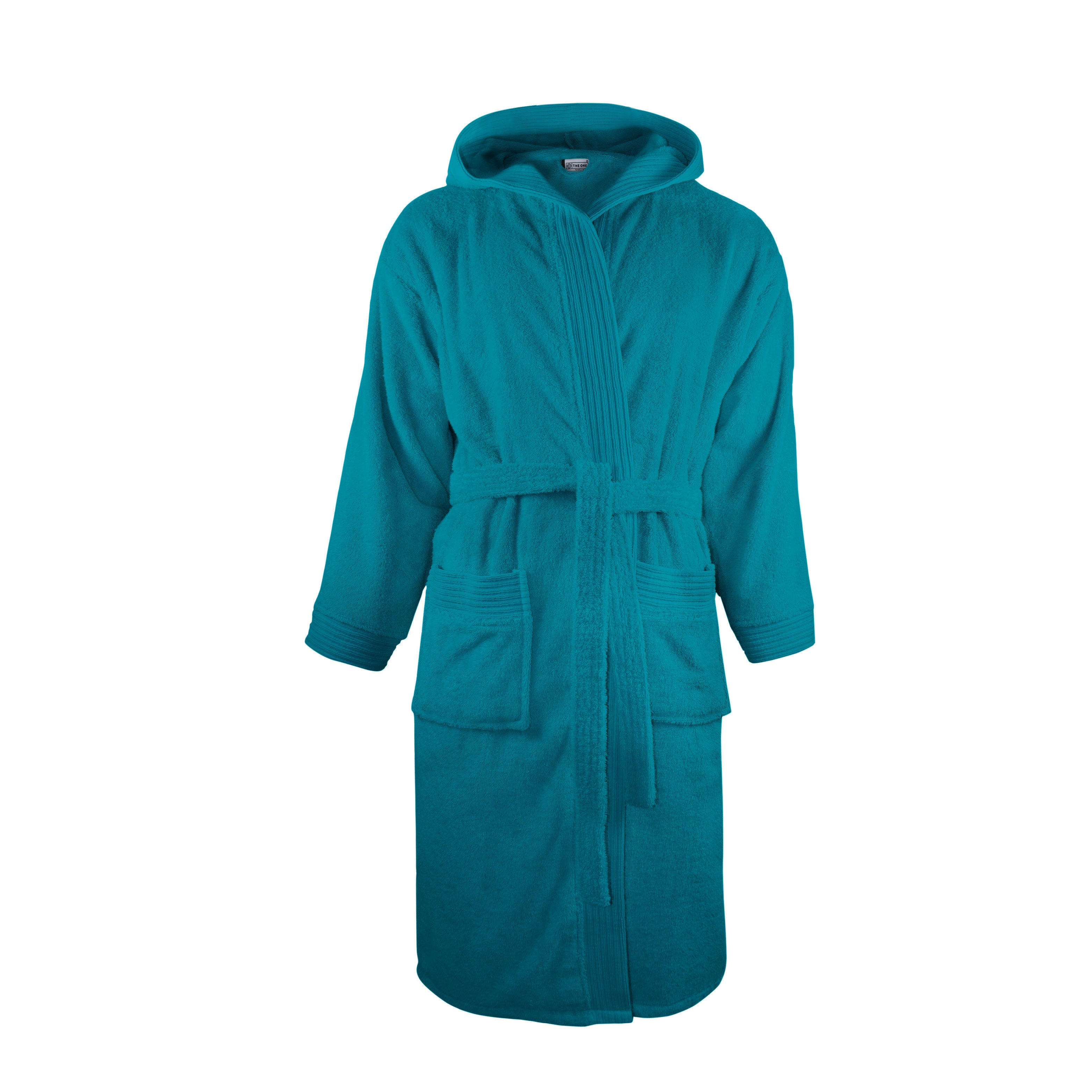 Peignoir à Capuche Classic - Turquoise