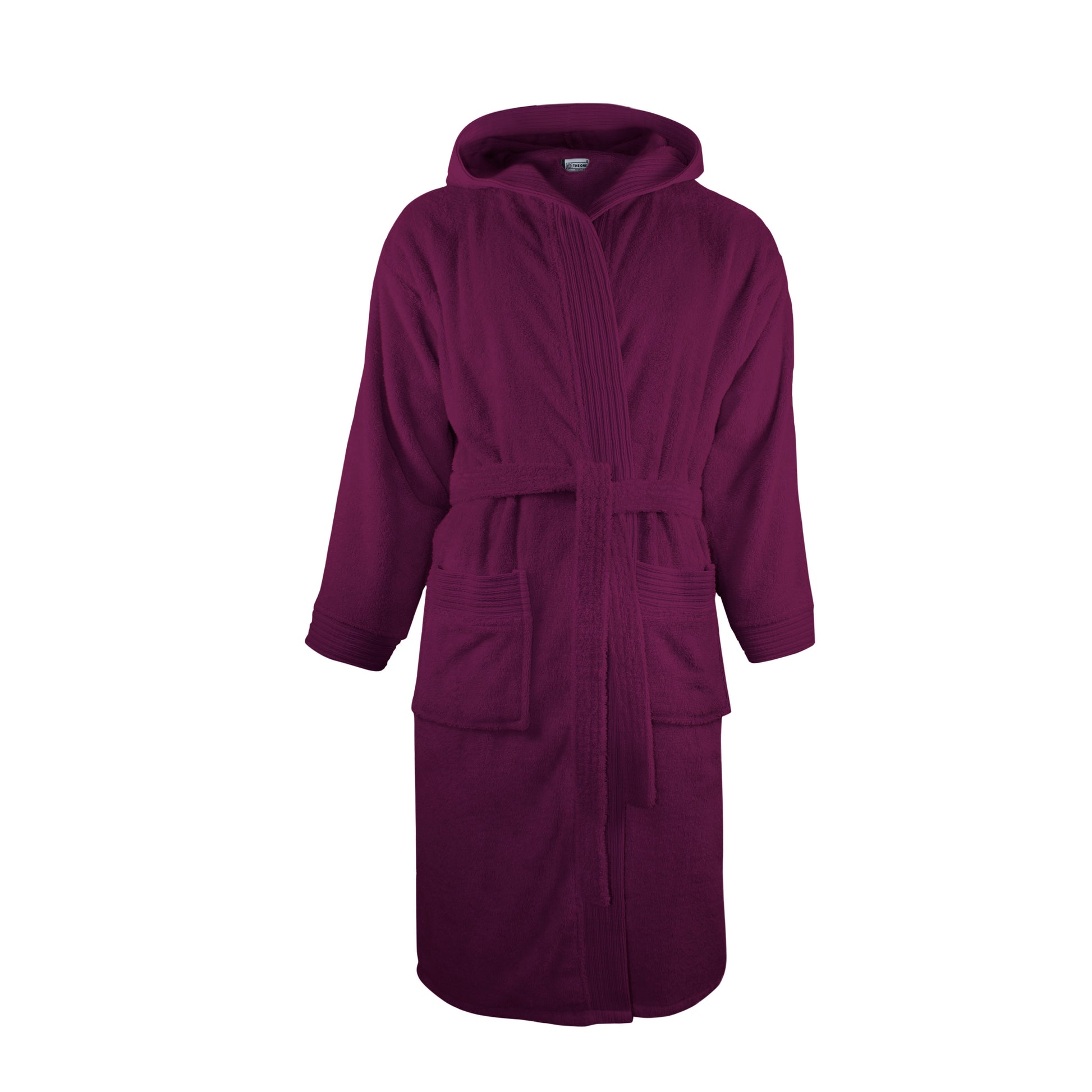 Peignoir à Capuche Classic - Plum