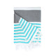 Anthracite/turquoise