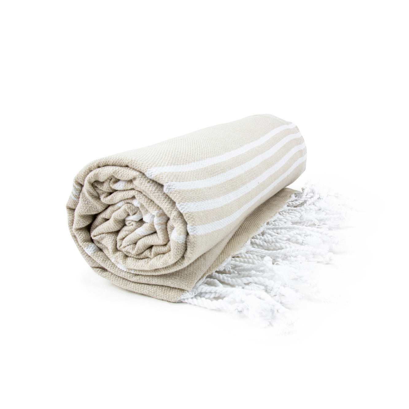 Fouta Sultan - Beige / White
