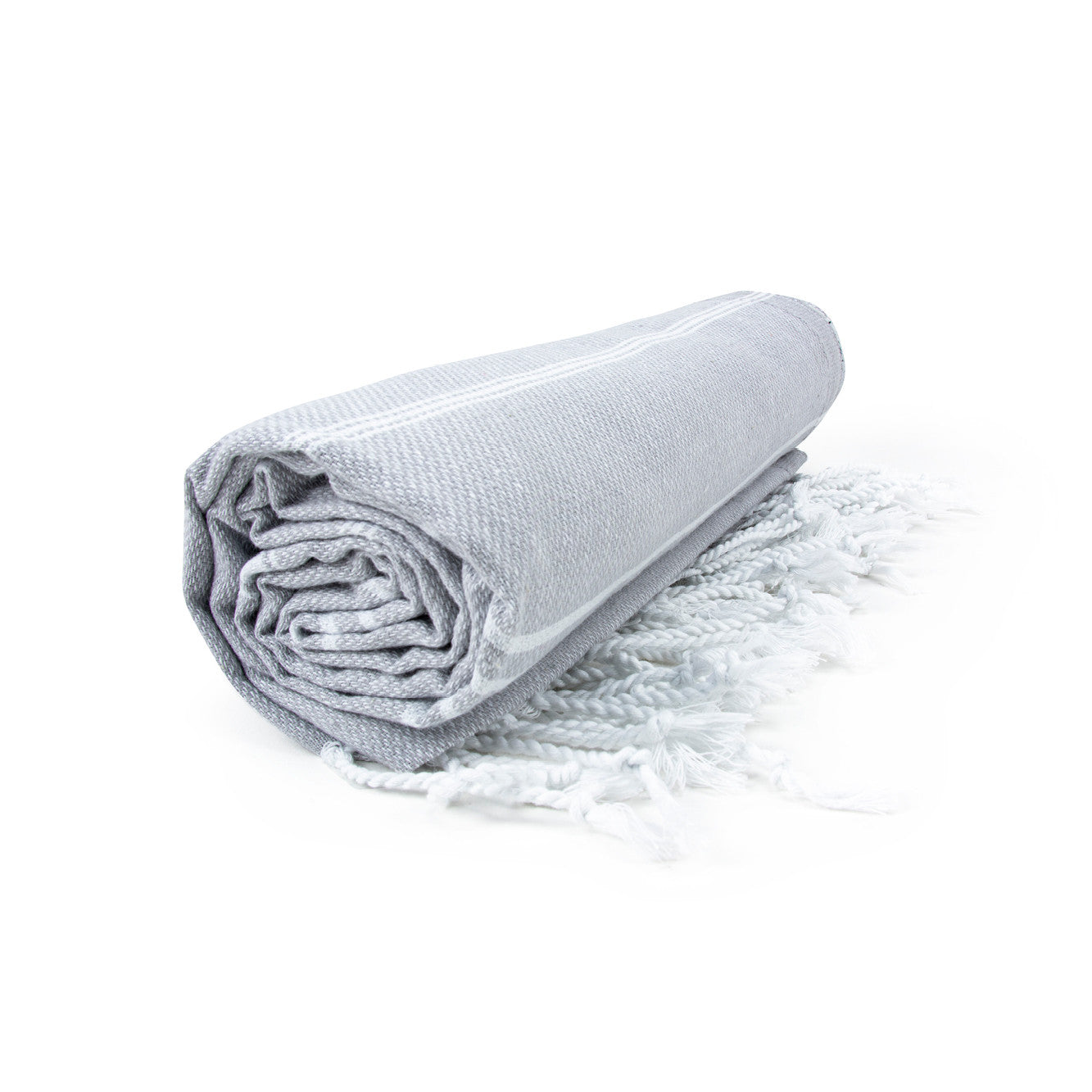 Fouta Sultan - Light Grey / White