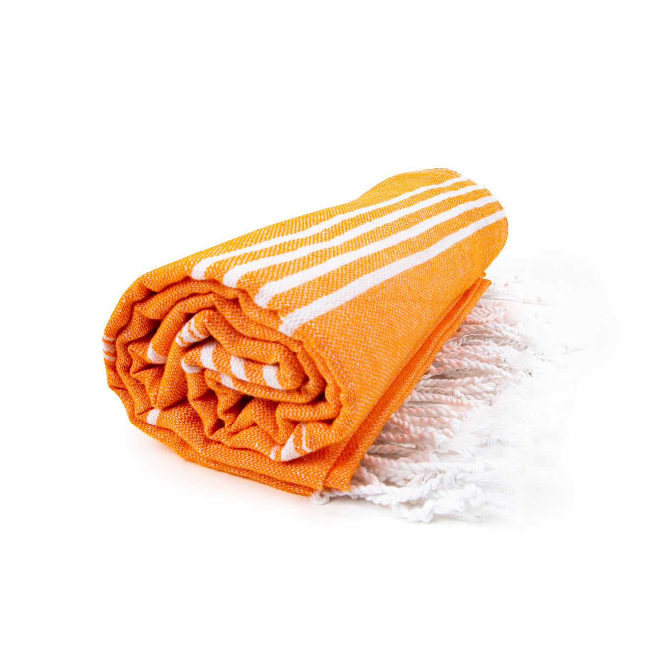Fouta Sultan - Orange / White