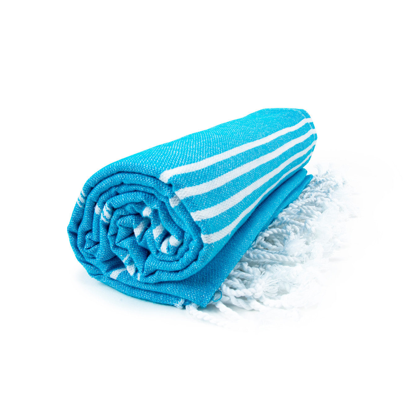 Fouta Sultan - Turquoise / White
