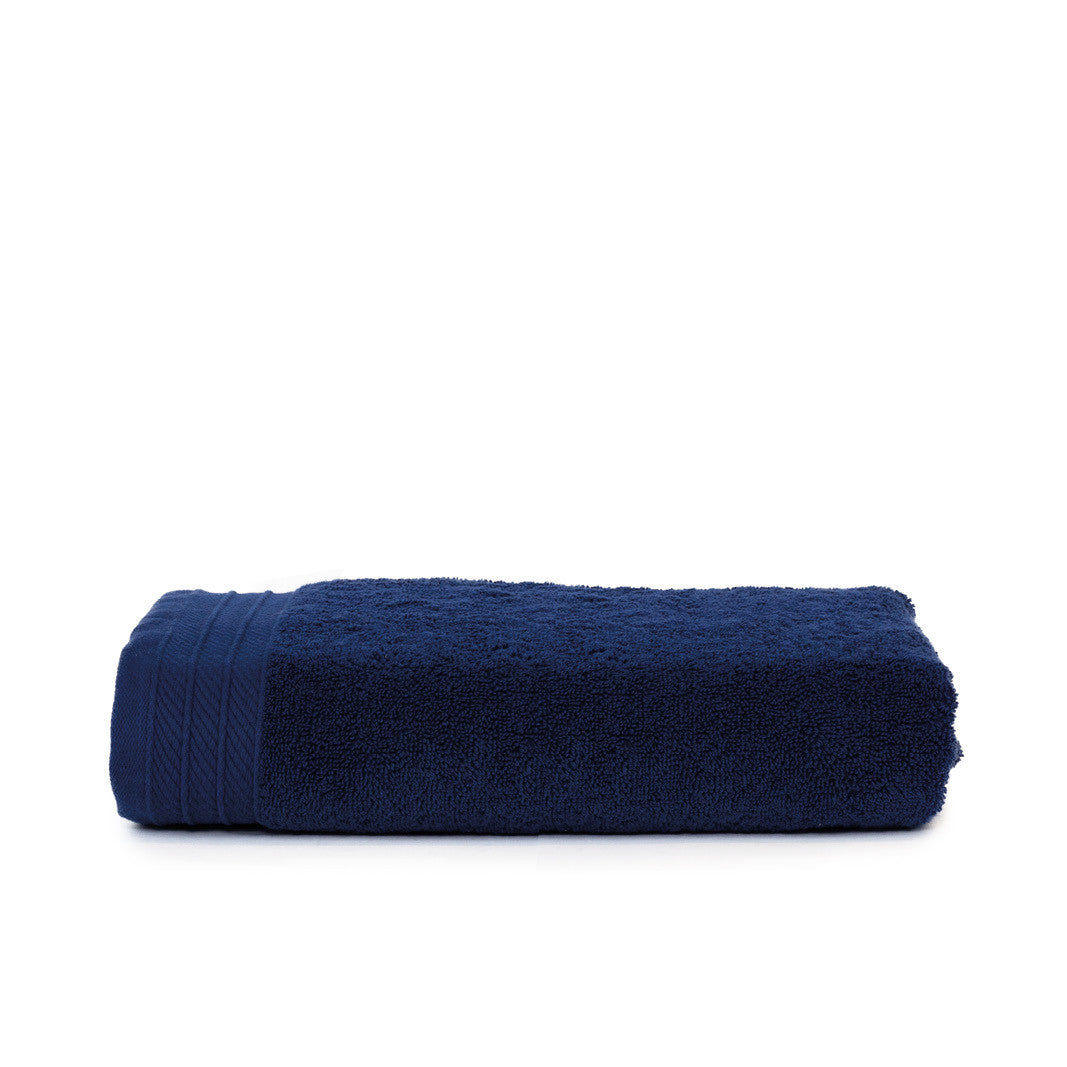 Serviette de Plage en Coton Organique - Navy Blue