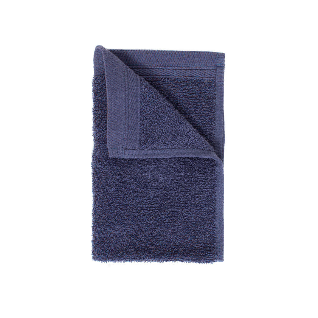 Serviette Organique Pour Invités - Denim Faded