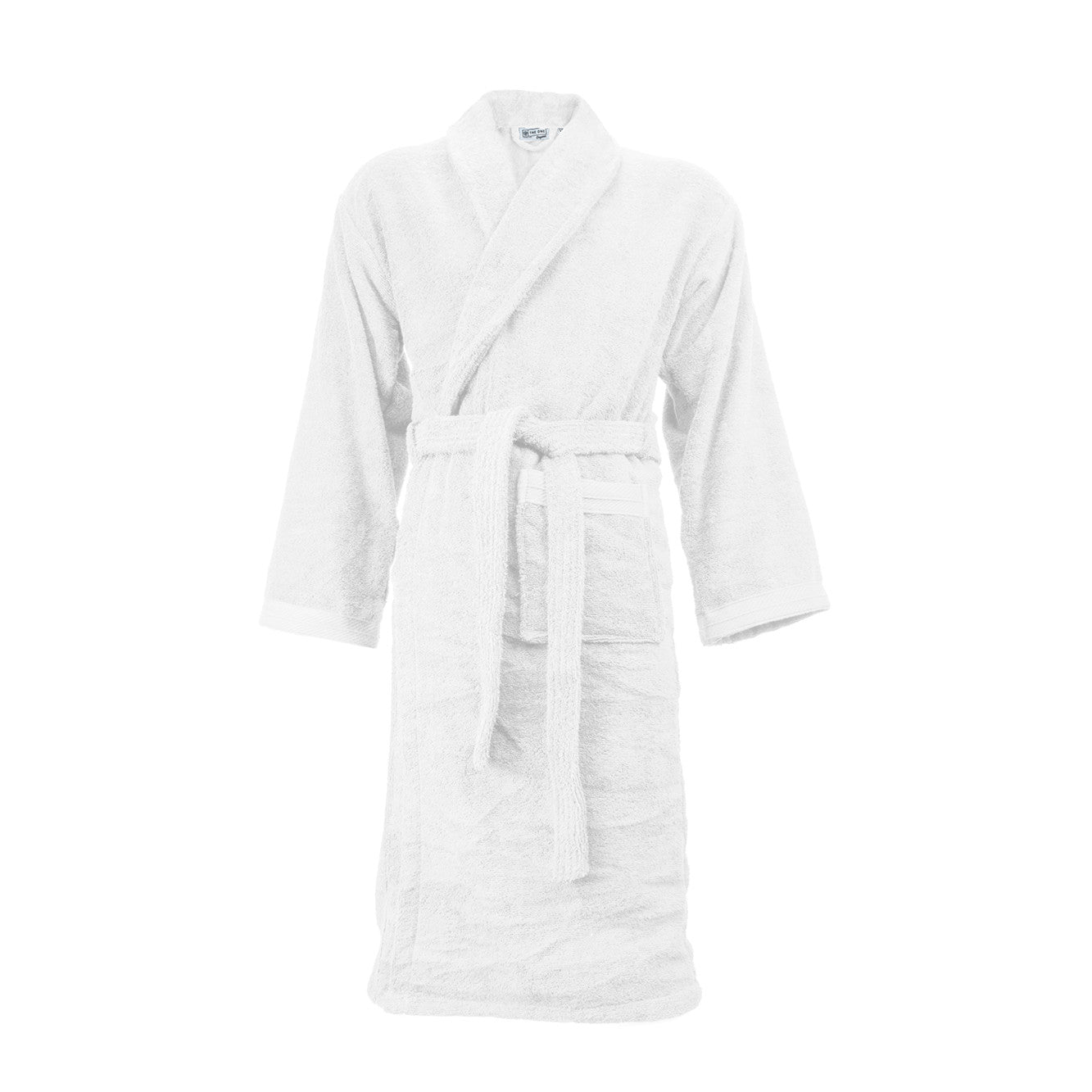 Peignoir en Coton Organique - White