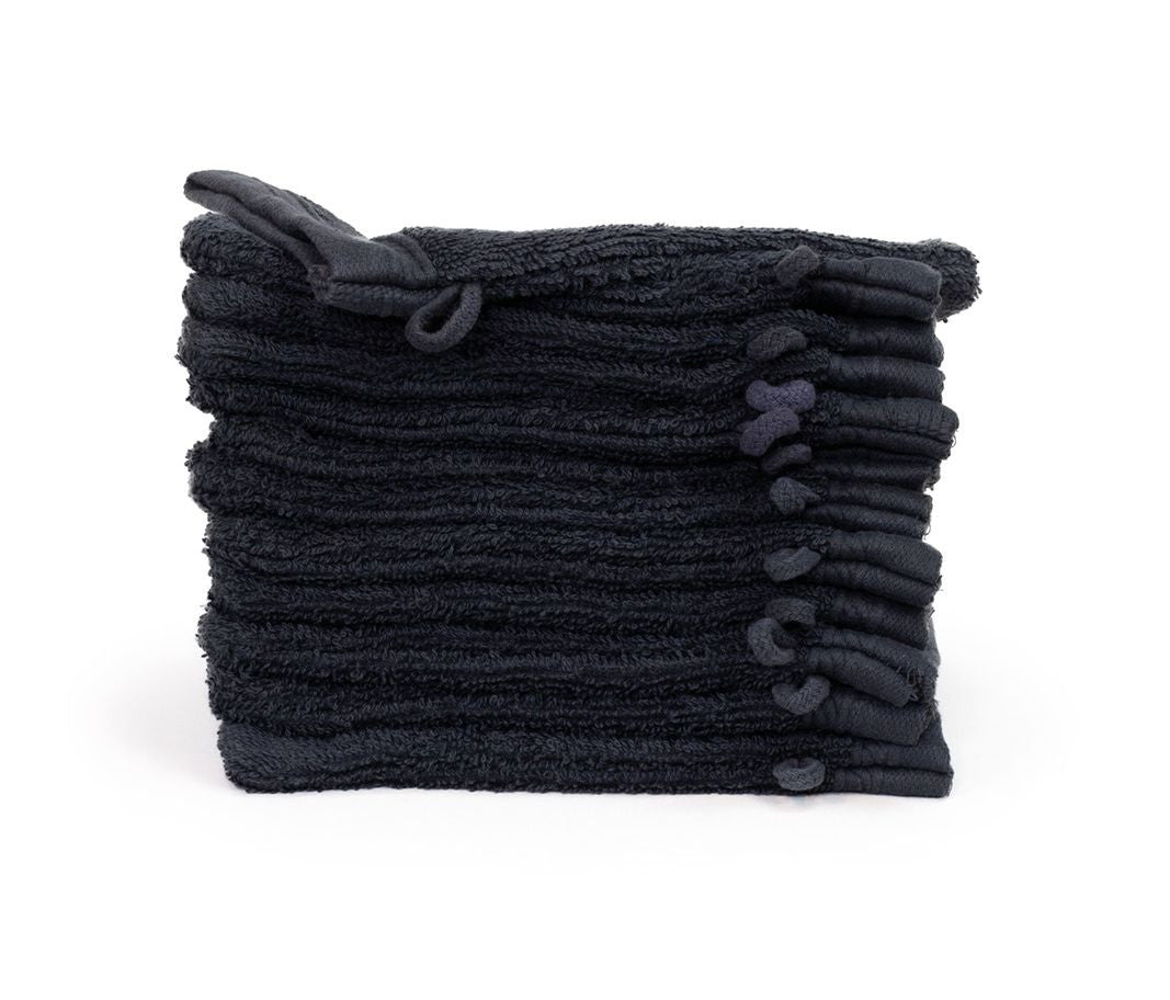 Gant de Toilette en Coton Organique - Anthracite