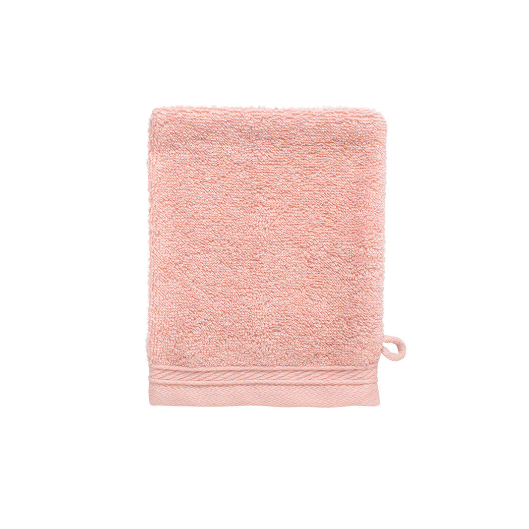 Gant de Toilette en Coton Organique - Salmon