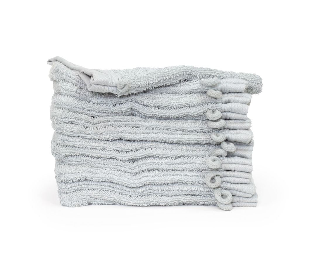 Gant de Toilette en Coton Organique - Silver Grey