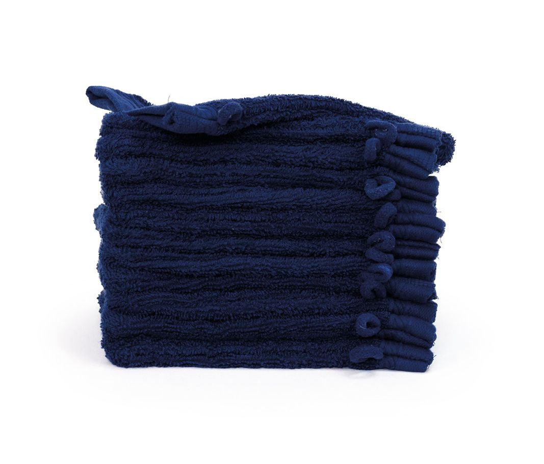 Gant de Toilette en Coton Organique - Navy Blue