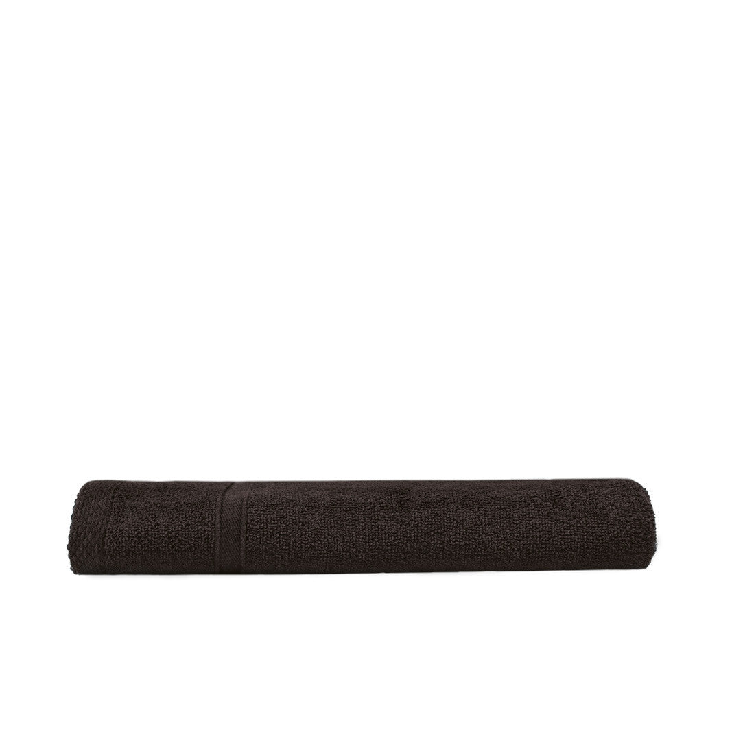 Serviette de Plage en Coton et Polyester Recyclé - Anthracite