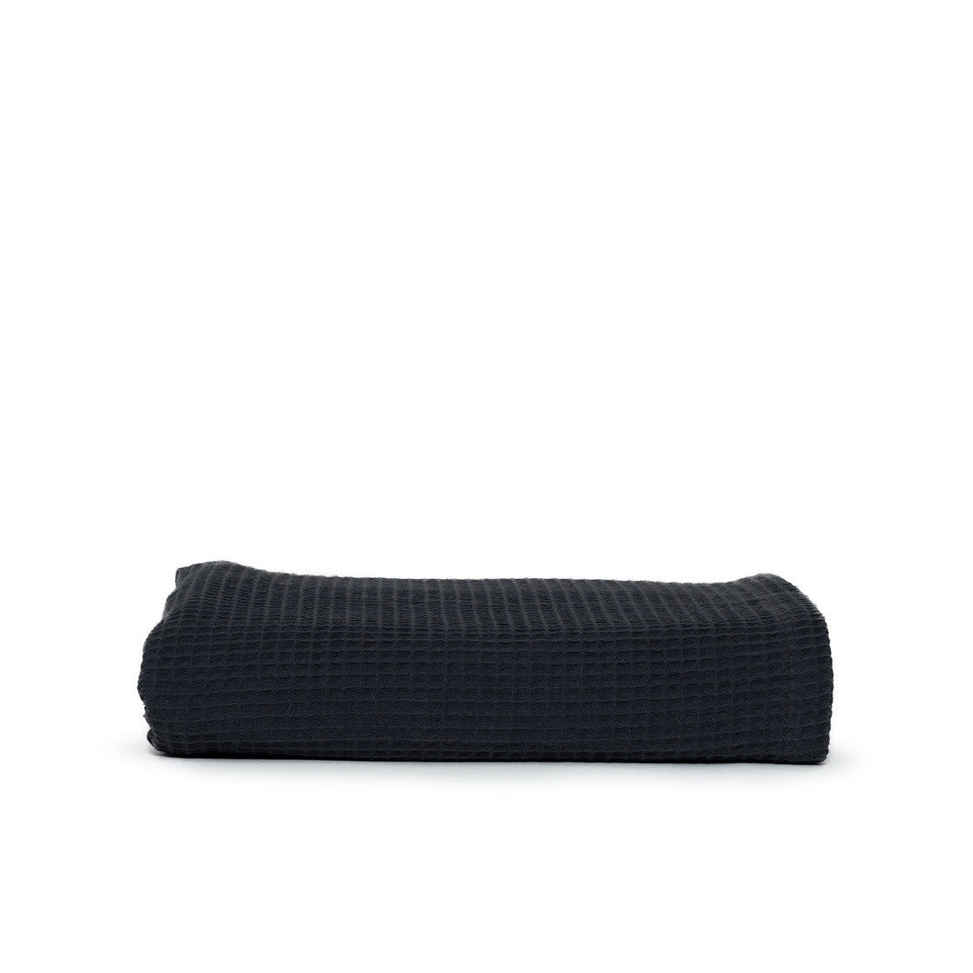 Serviette en Nid D'abeille - Anthracite
