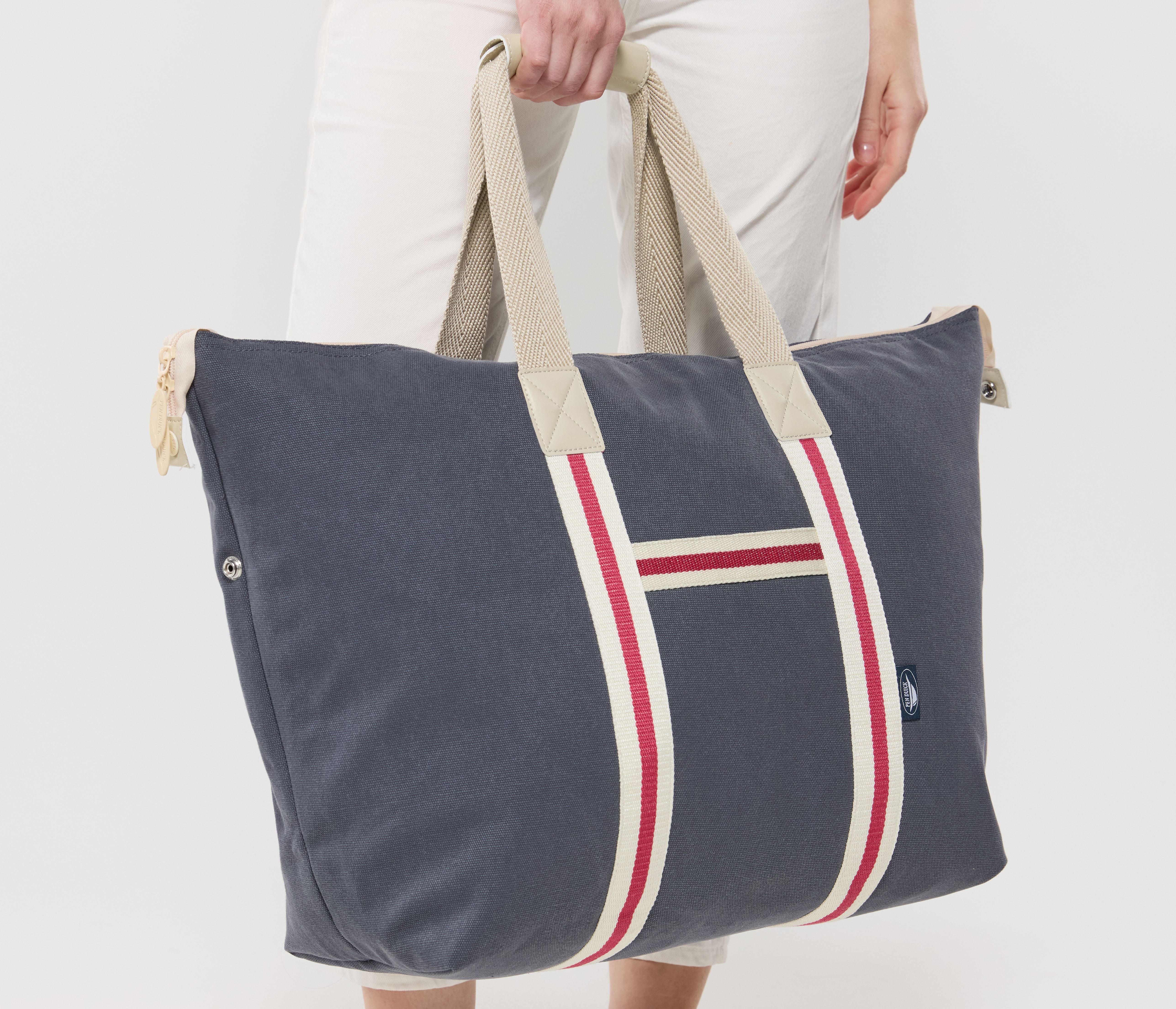 Grand sac shopping canvas