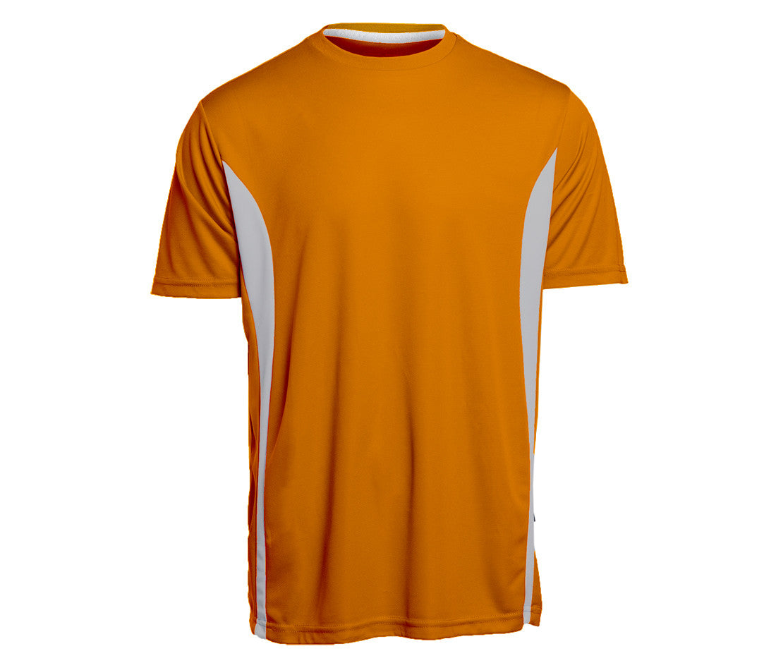 Tee-Shirt Respirant Sport - Orange/light Grey