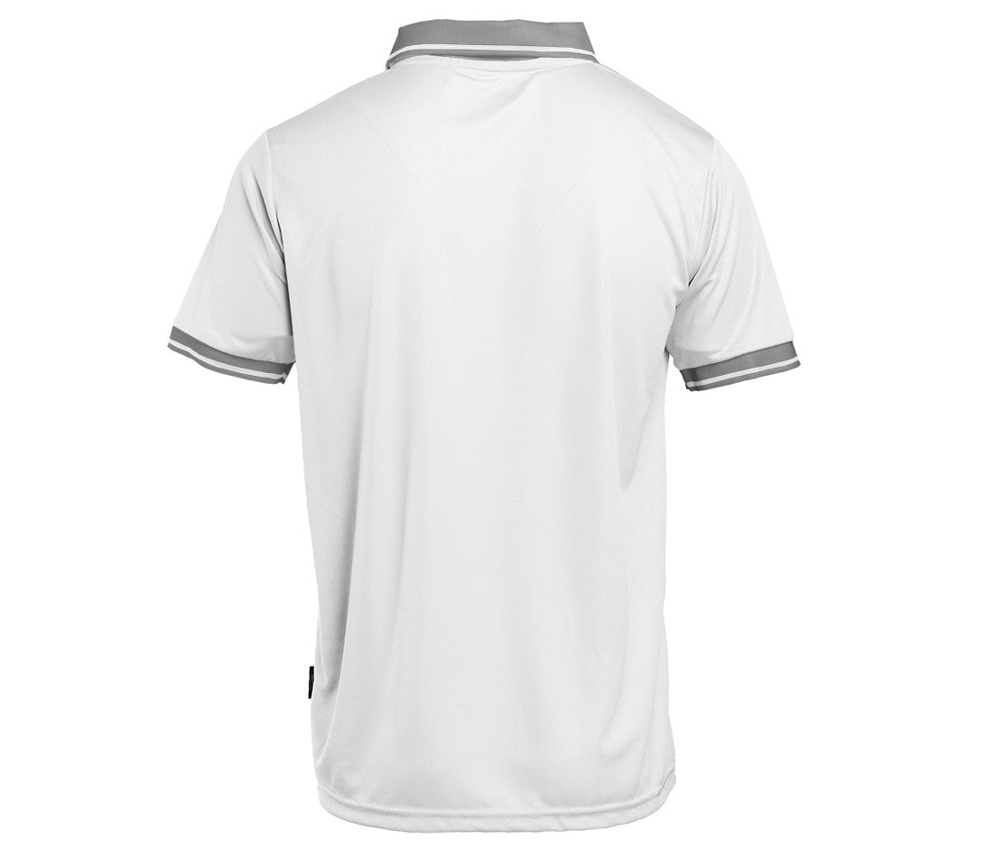 Polo Respirant Sport - White/titanium