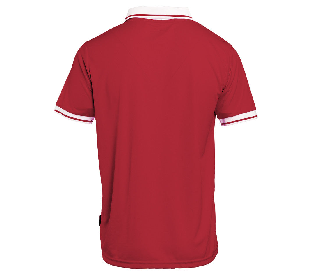 Polo Respirant Sport - Red/white