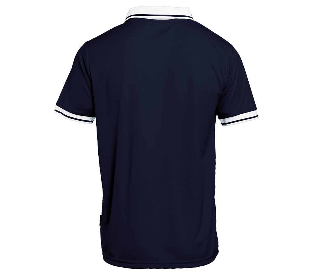 Polo Respirant Sport - Navy/white