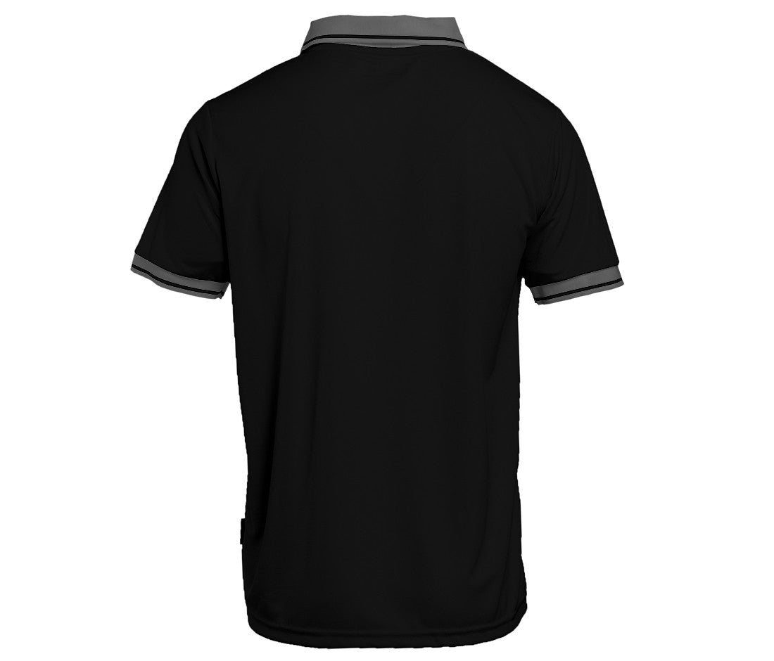 Polo Respirant Sport - Black/titanium