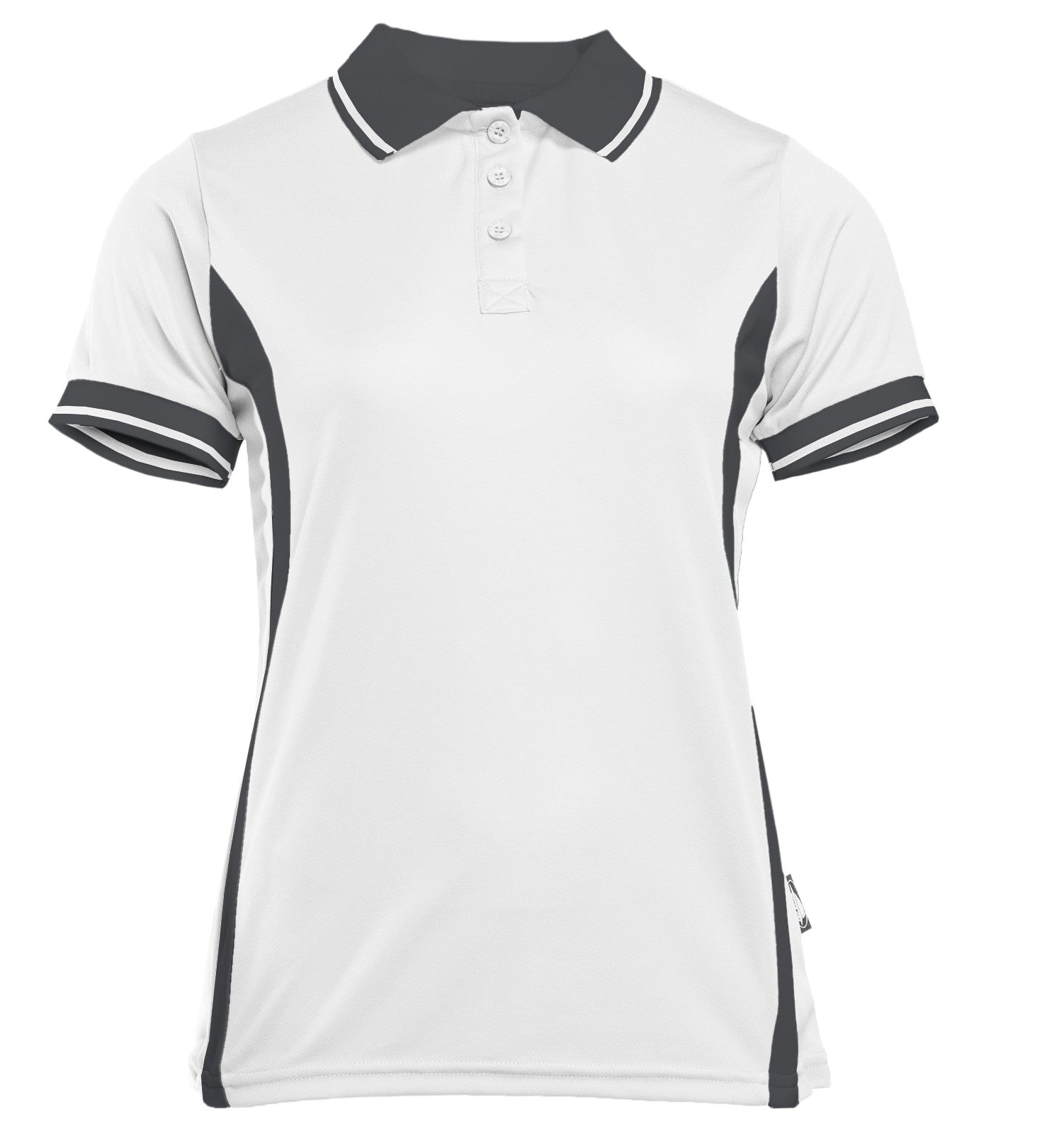 Polo Respirant Sport - White/titanium