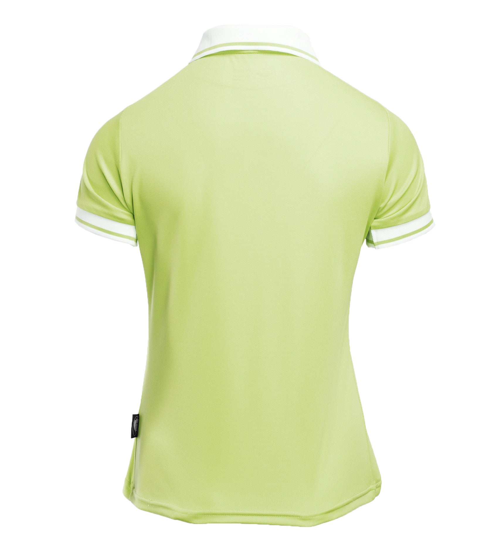 Polo Respirant Sport - Light Lime/white