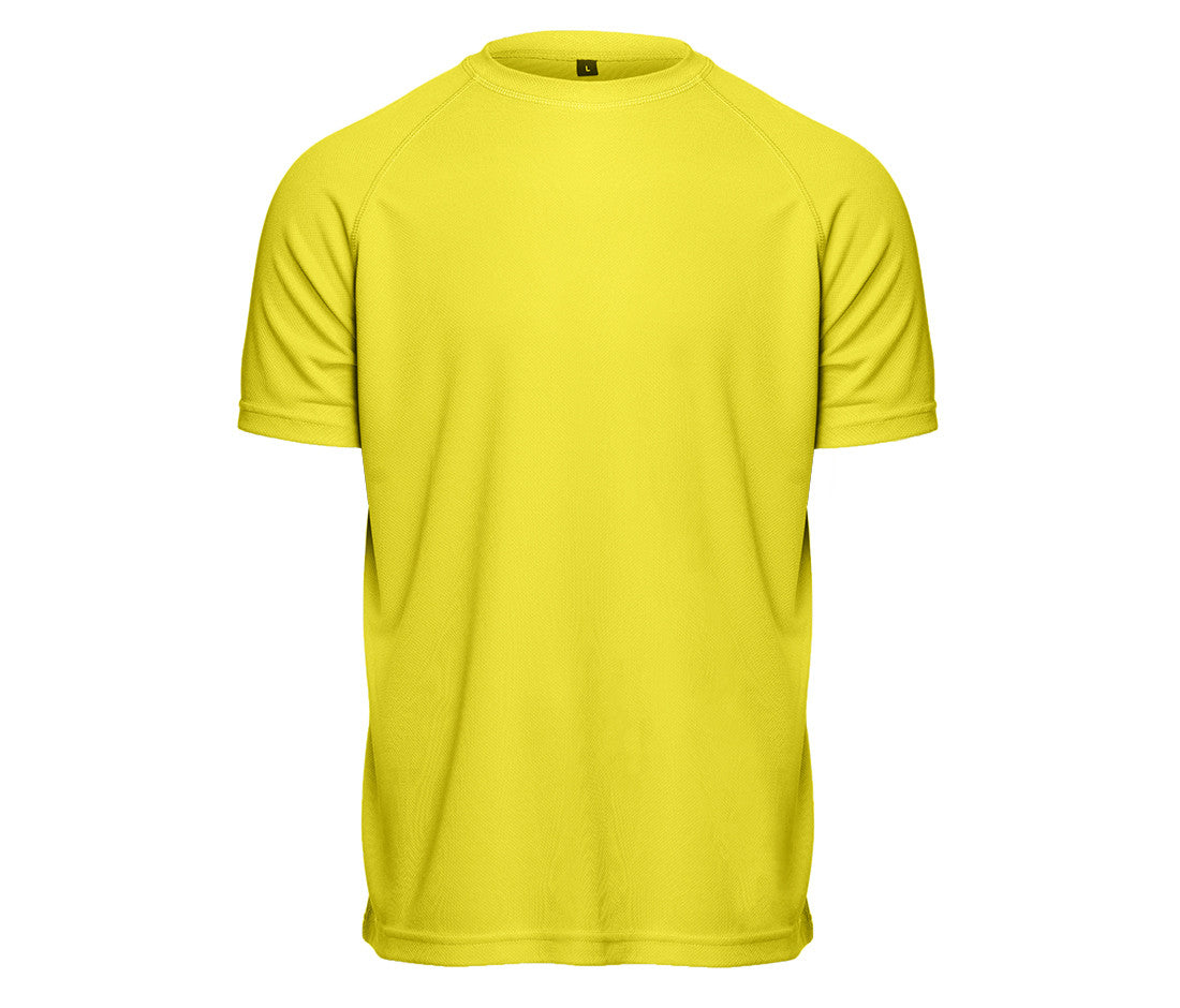 Tee-Shirt Respirant Homme - Yellow