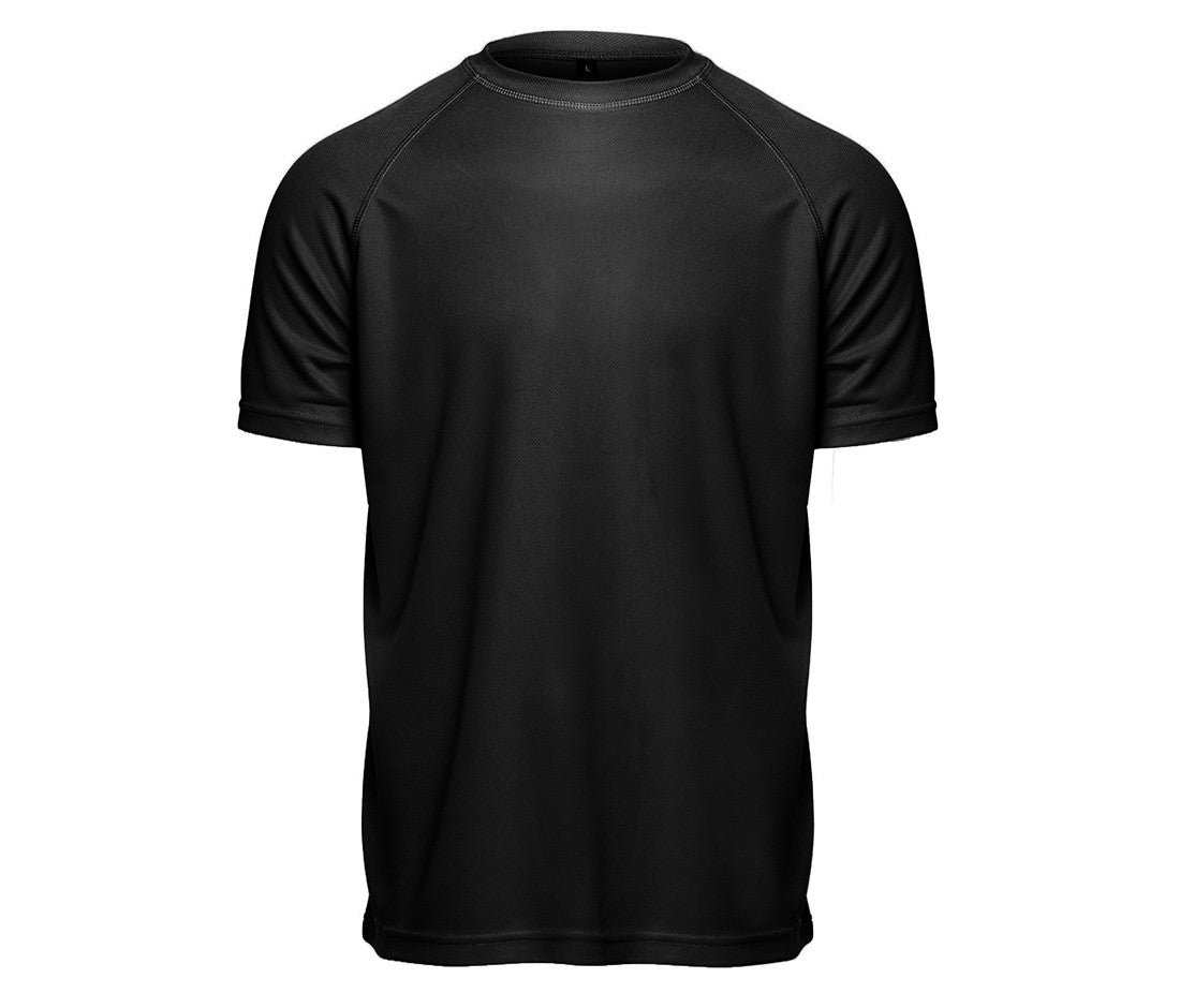 Tee-Shirt Respirant Homme - Black