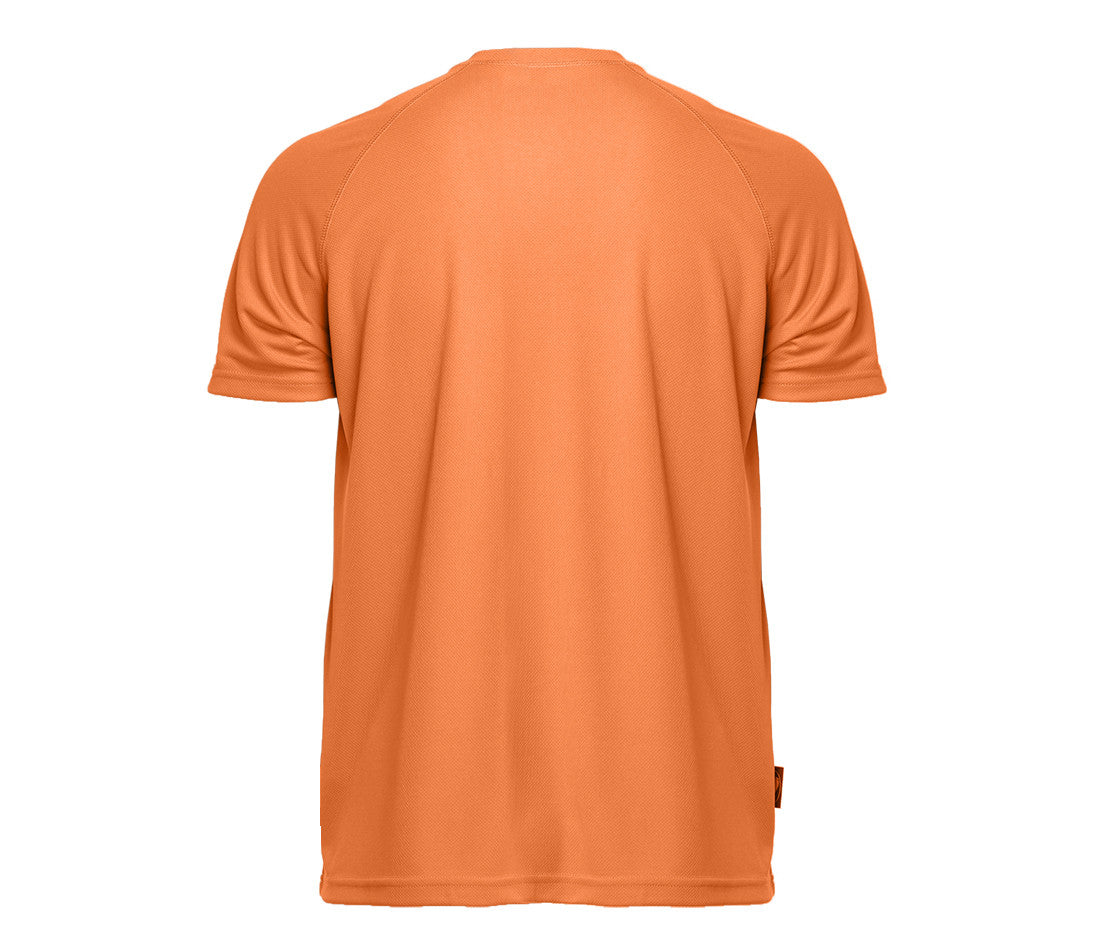 Tee-Shirt Respirant Homme - Orange