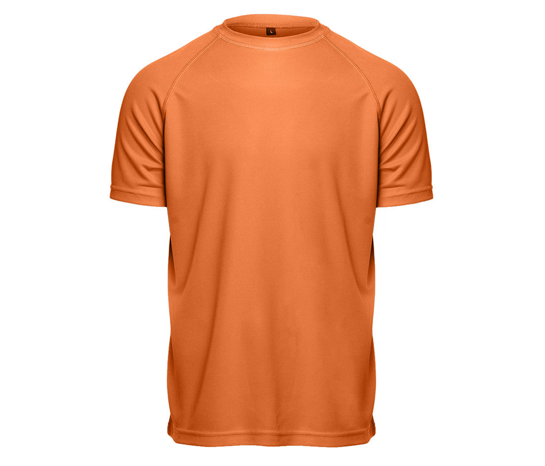 Tee-Shirt Respirant Homme - Orange