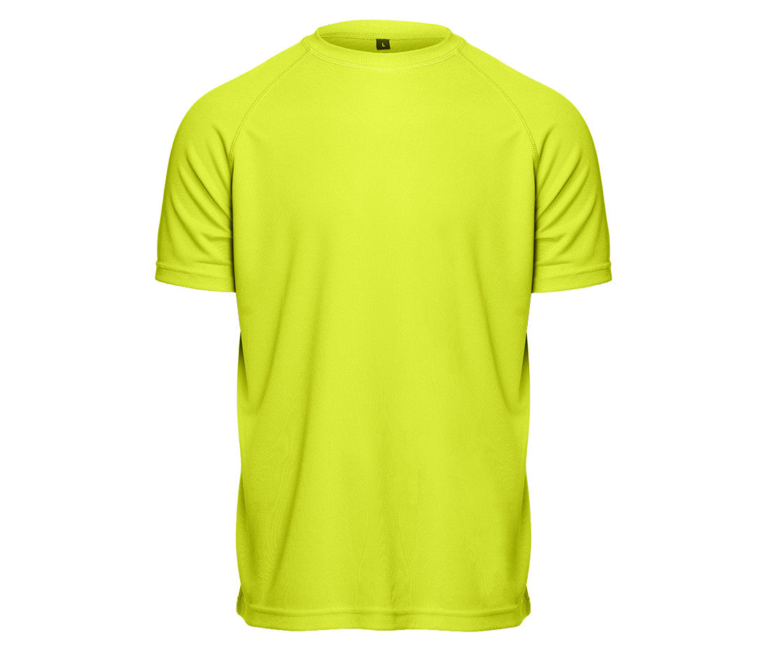 Tee-Shirt Respirant Homme - Fluorescent Yellow