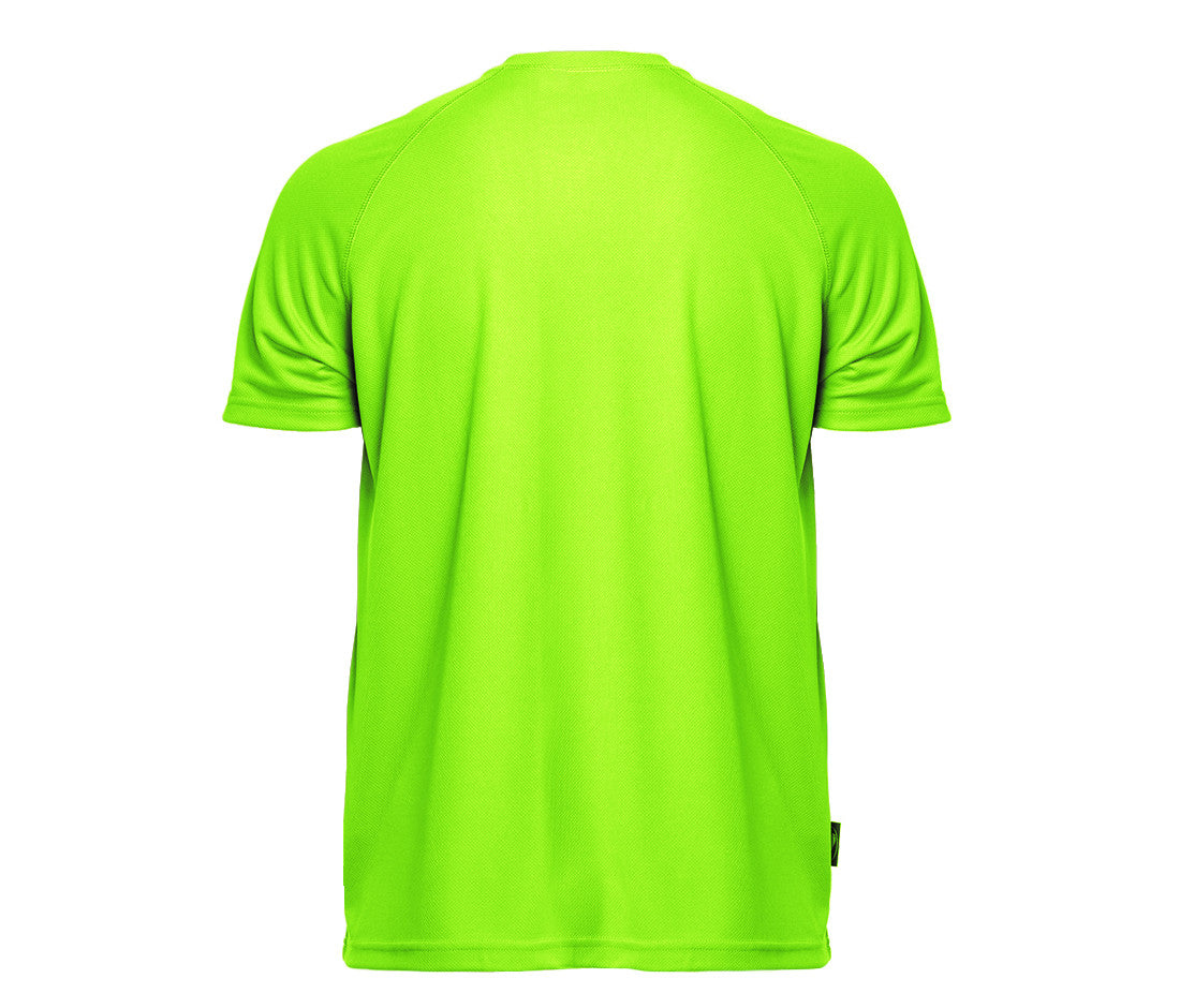 Tee-Shirt Respirant Homme - Fluorescent Green